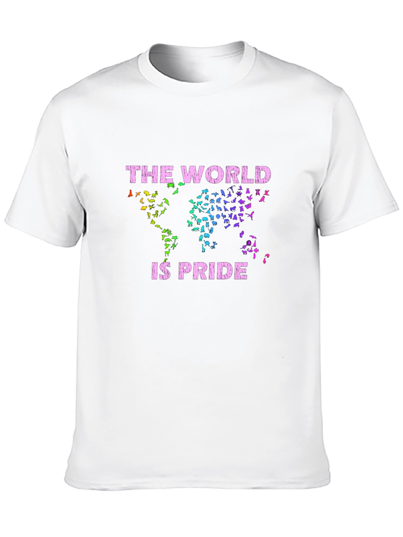 The World is Pride Black Graphic Tee