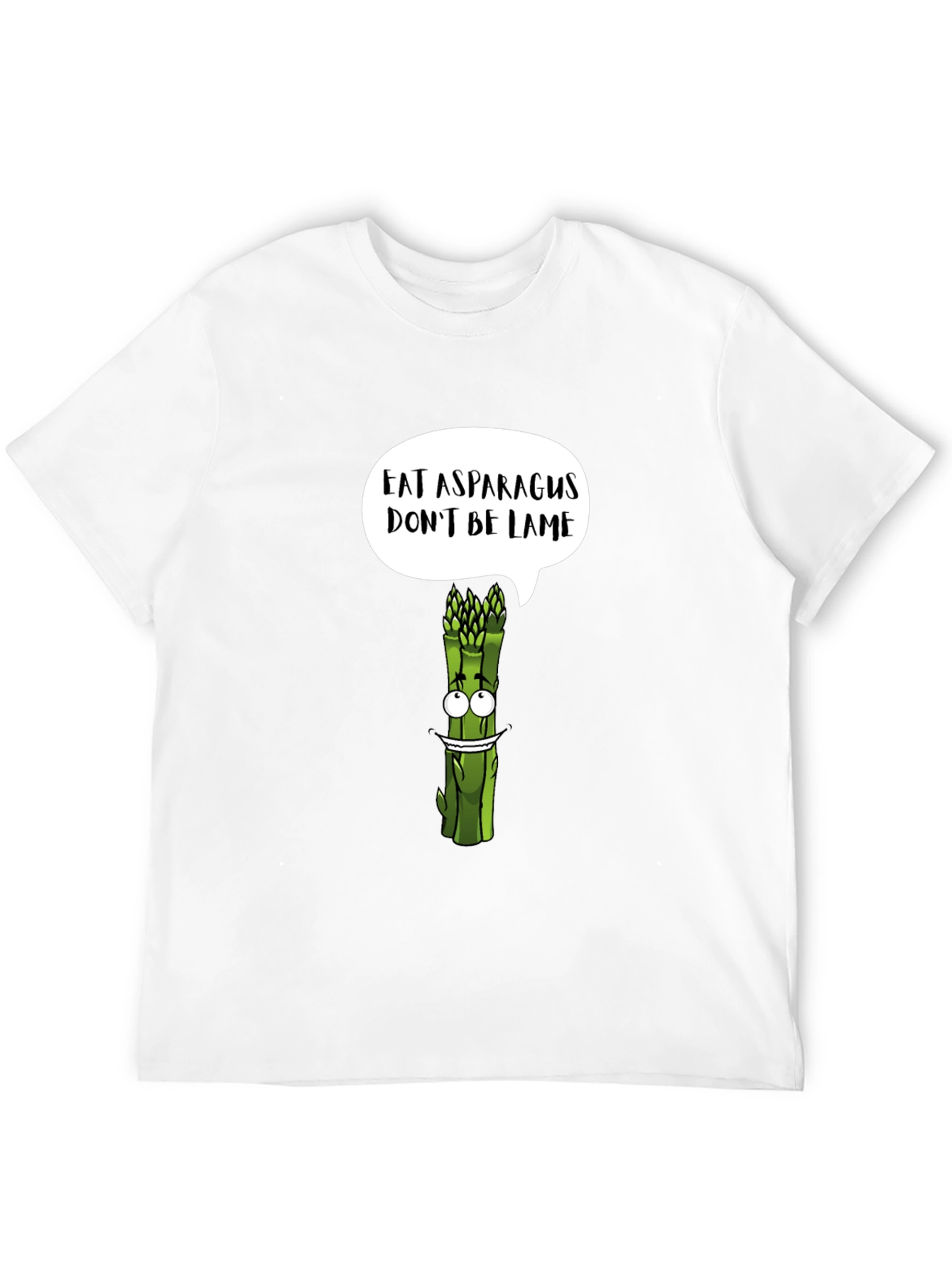 Eat Asparagus Dont Be Lame Graphic T-Shirt