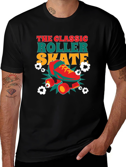Classic Roller Skate T-Shirt - Retro Design