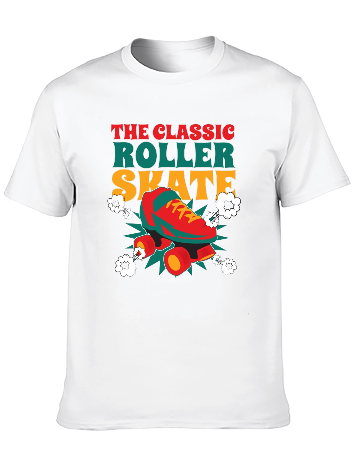 Classic Roller Skate T-Shirt - Retro Design