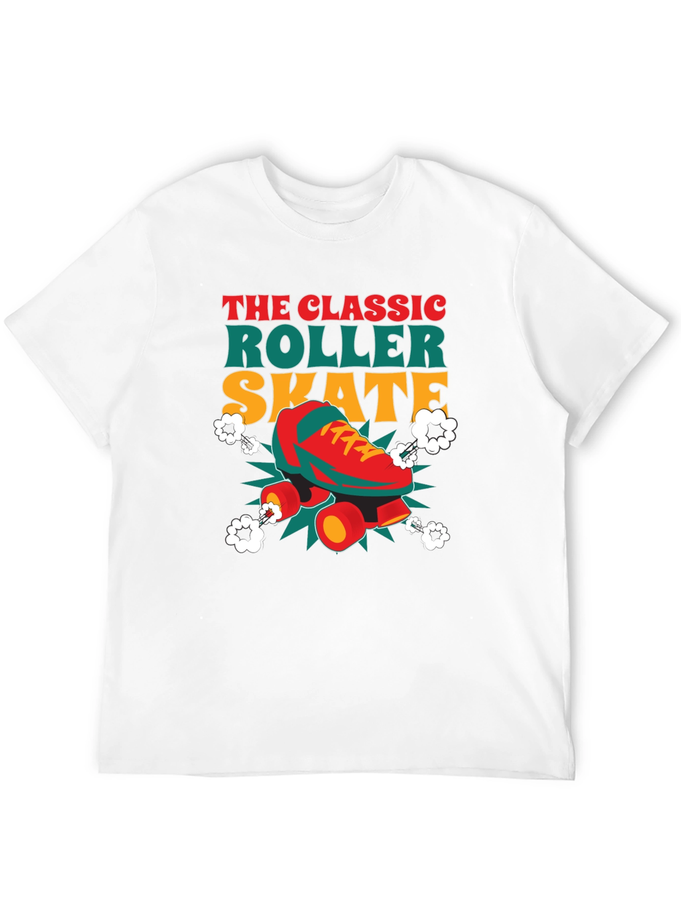 Classic Roller Skate T-Shirt - Retro Design