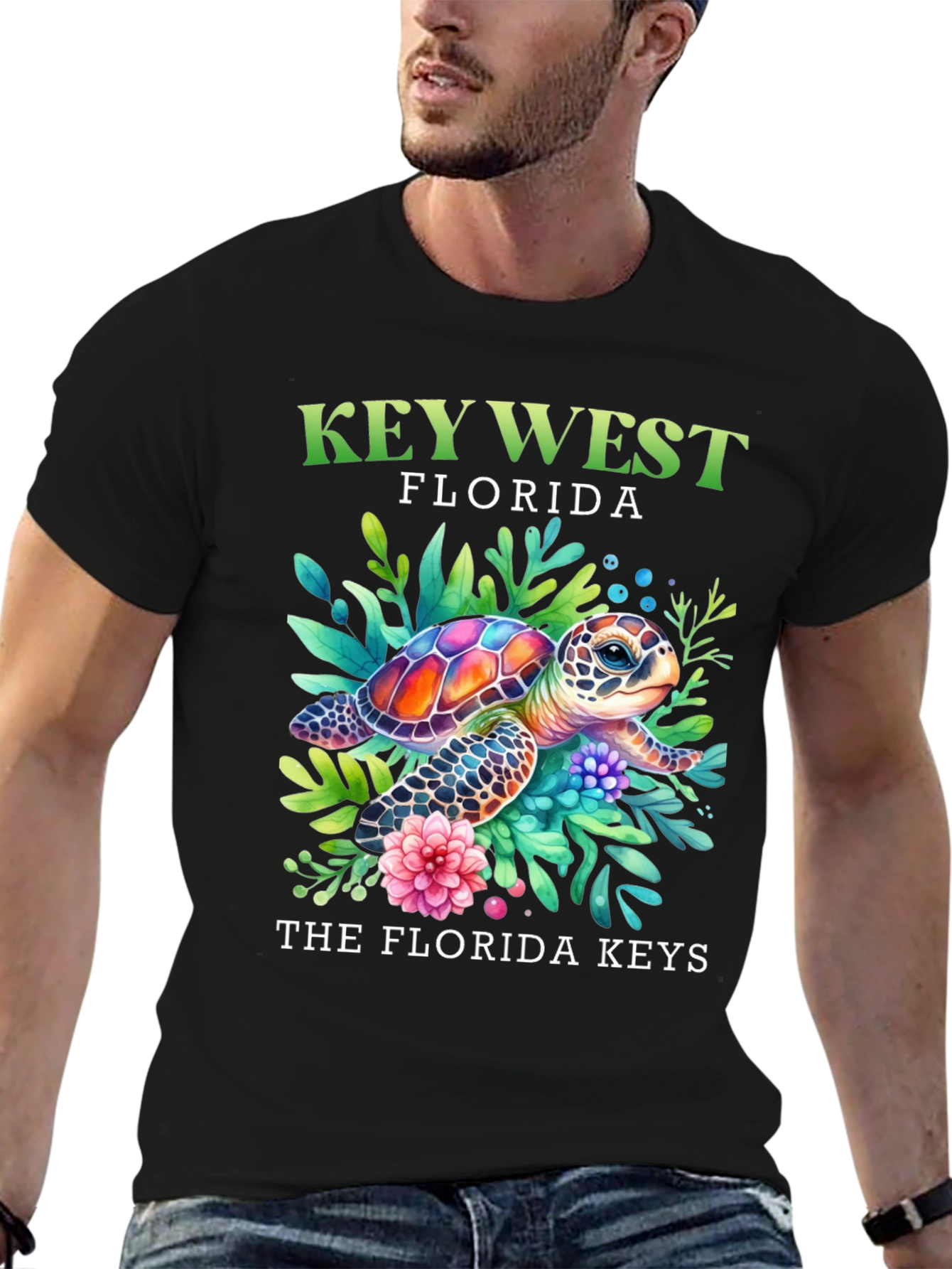 Key West Florida Turtle T-Shirt