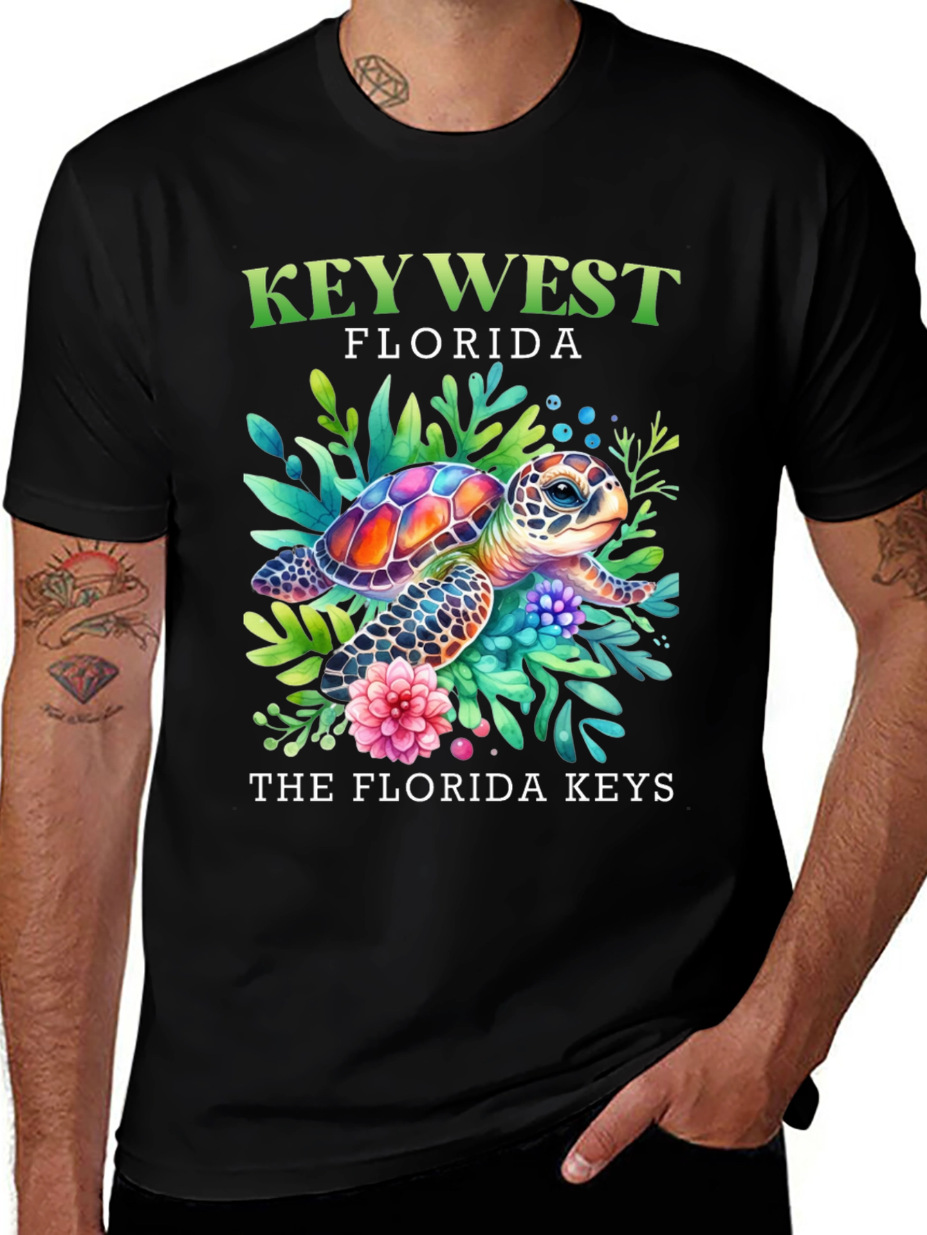 Key West Florida Turtle T-Shirt
