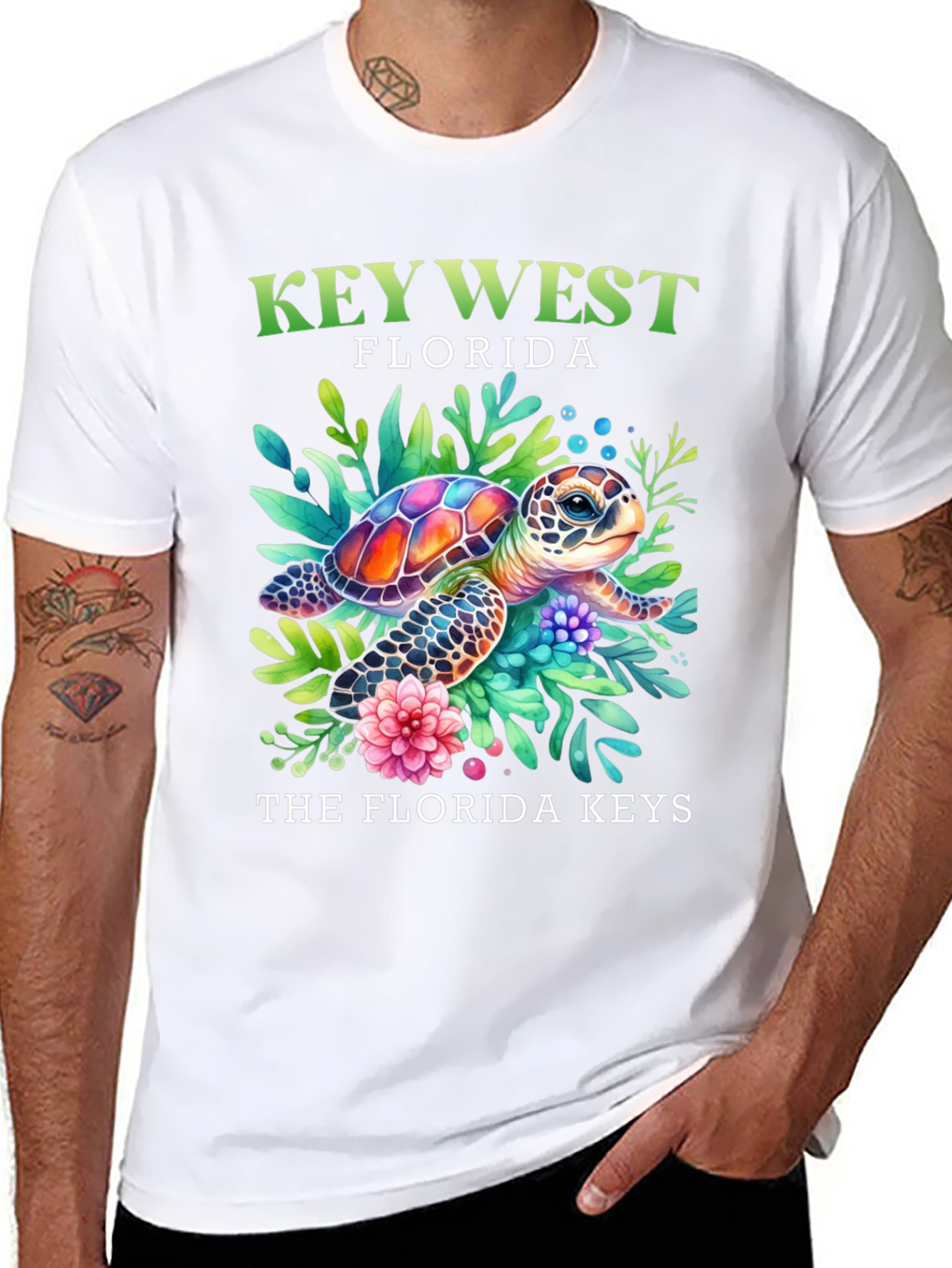 Key West Florida Turtle T-Shirt