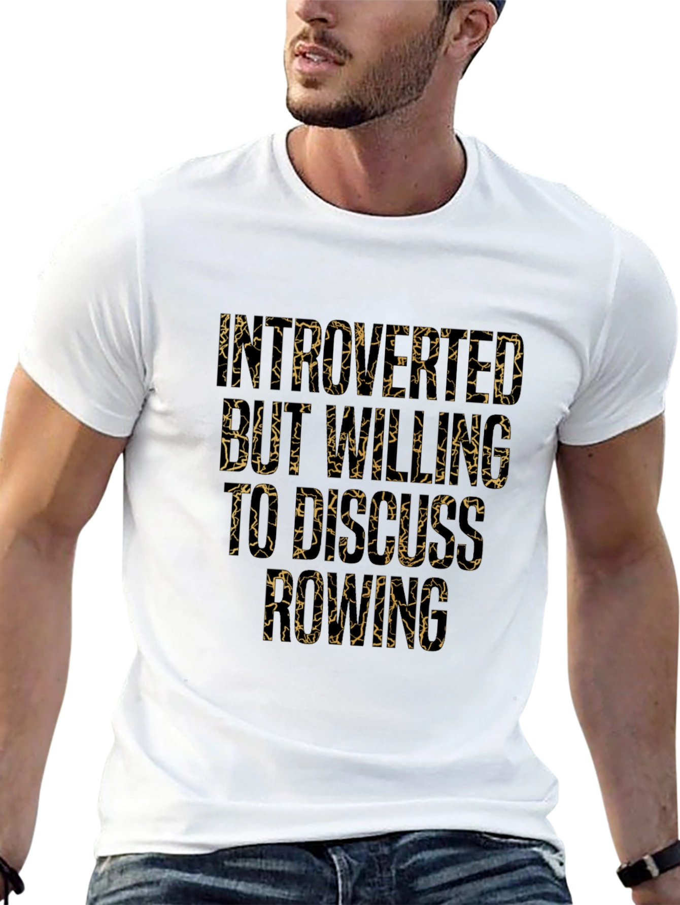 Introverted But Willing to Discuss Rowing T-Shirt