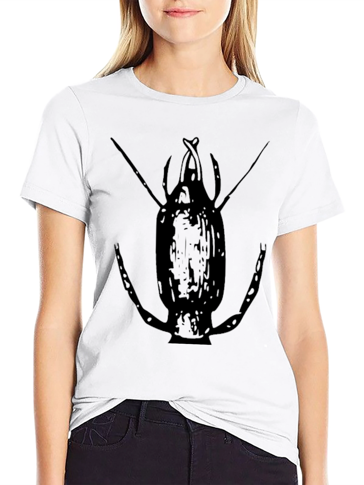 Black Beetle Graphic T-Shirt