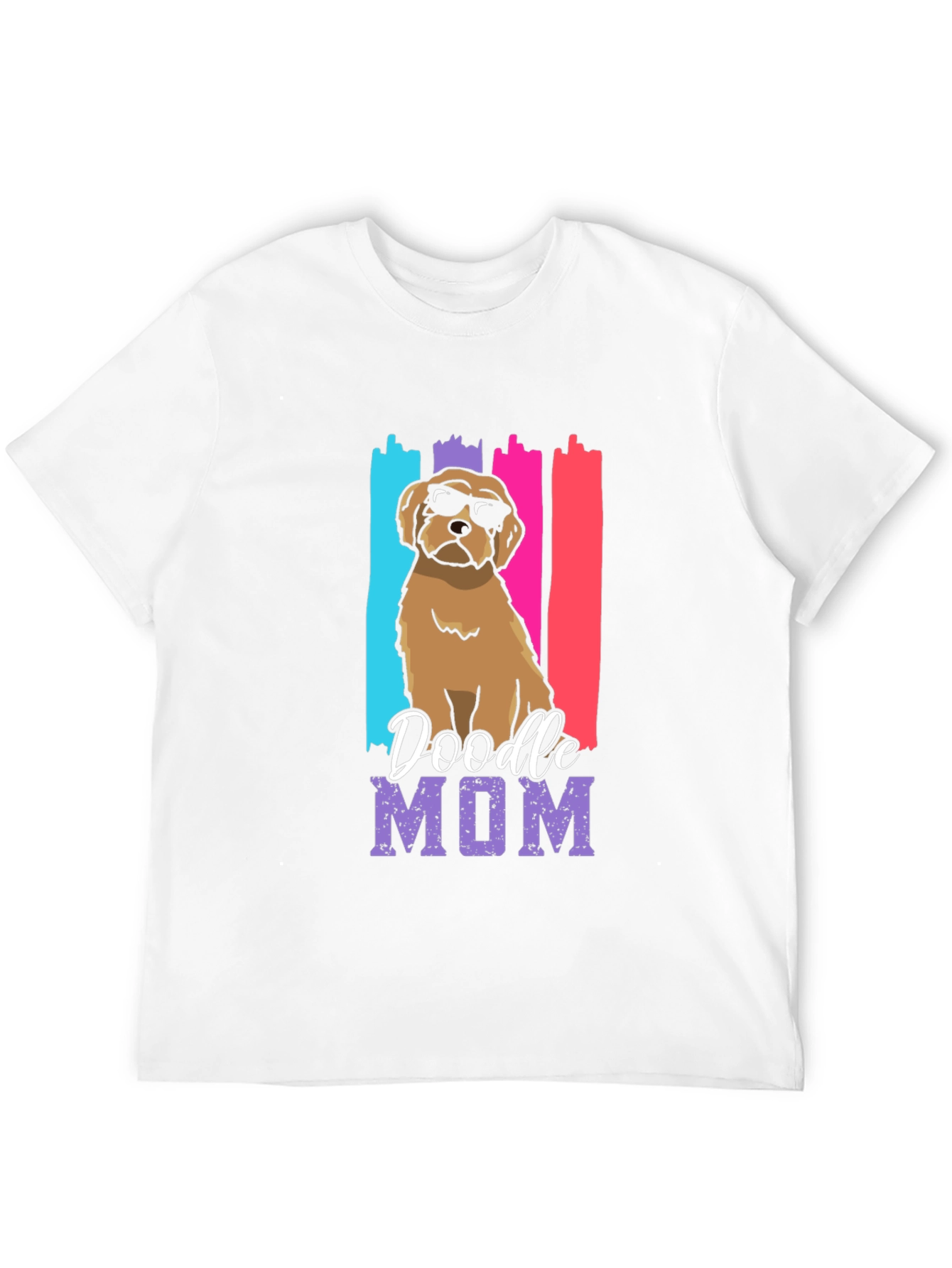 Doodle Mom Graphic T-Shirt - Cute Dog Lover Tee