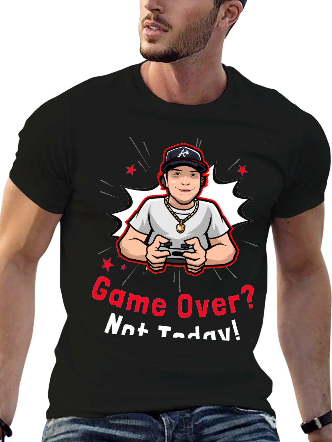 Game Over? Not Today! Graphic Tee