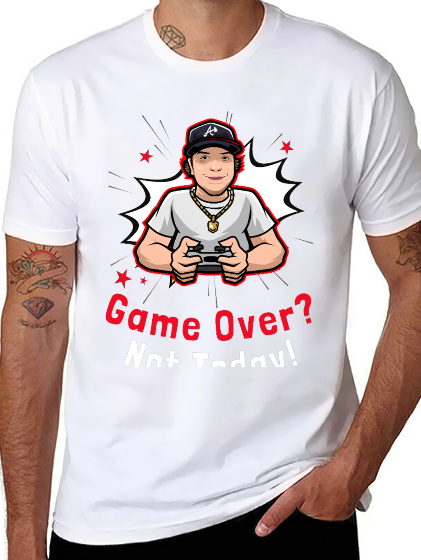 Game Over? Not Today! Graphic Tee