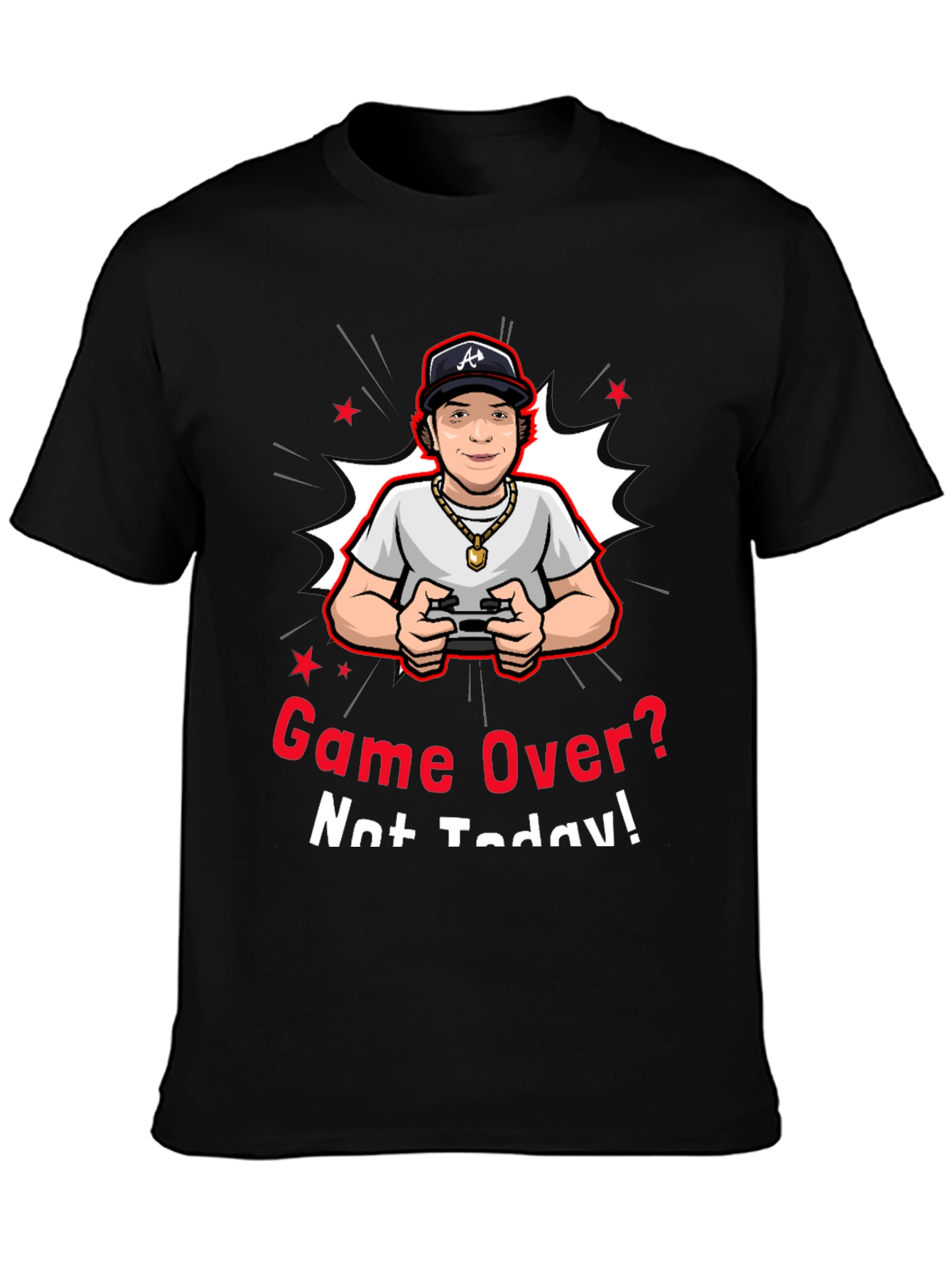 Game Over? Not Today! Graphic Tee