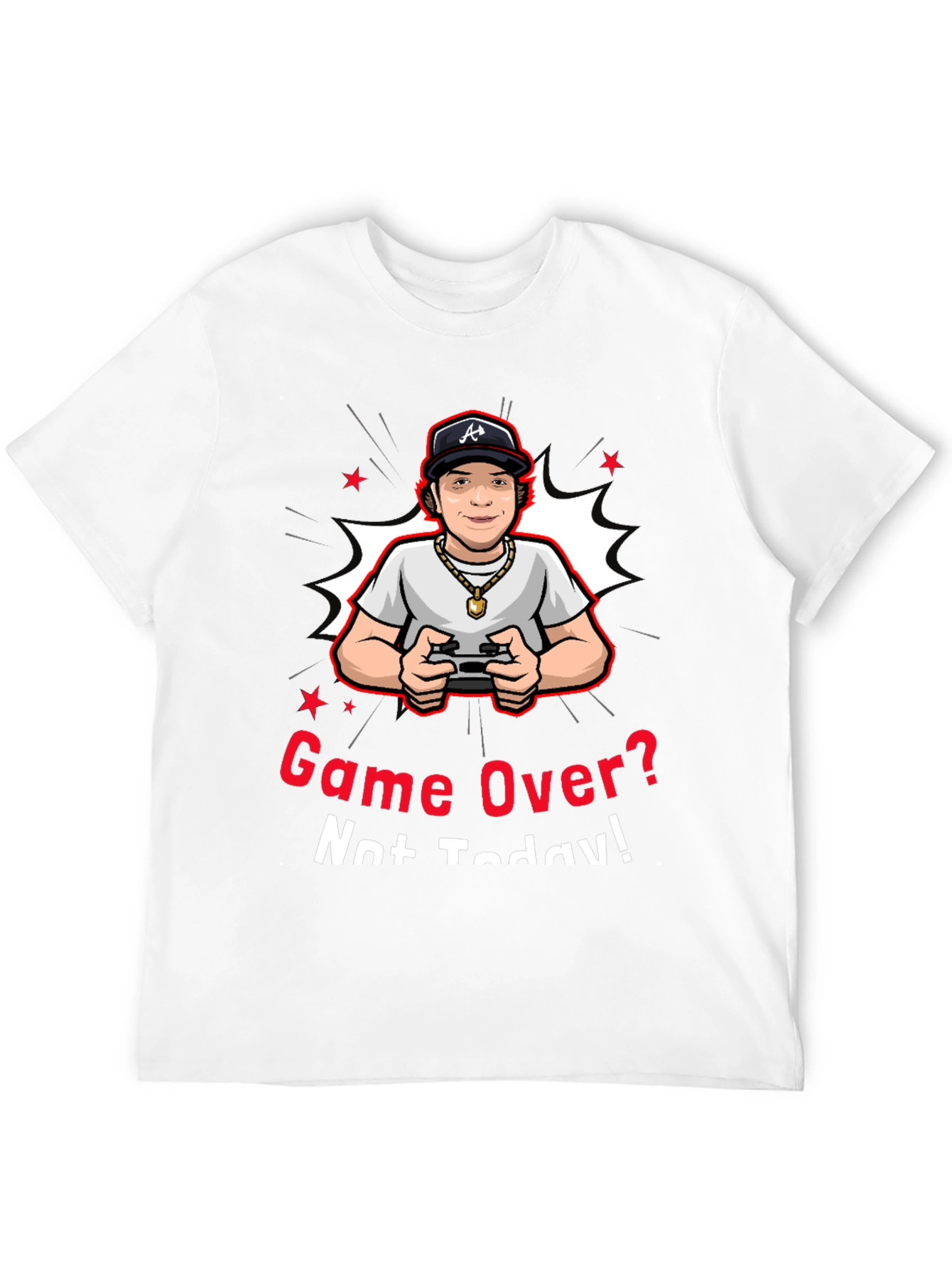Game Over? Not Today! Graphic Tee