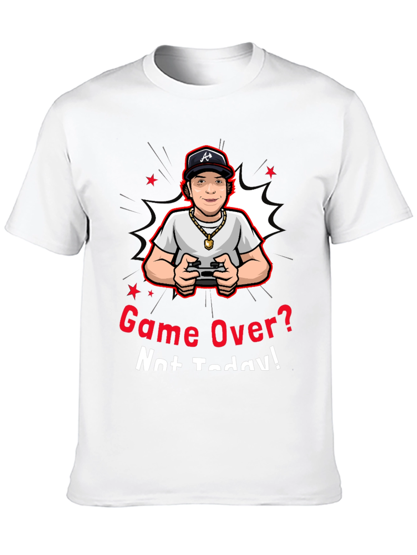 Game Over? Not Today! Graphic Tee