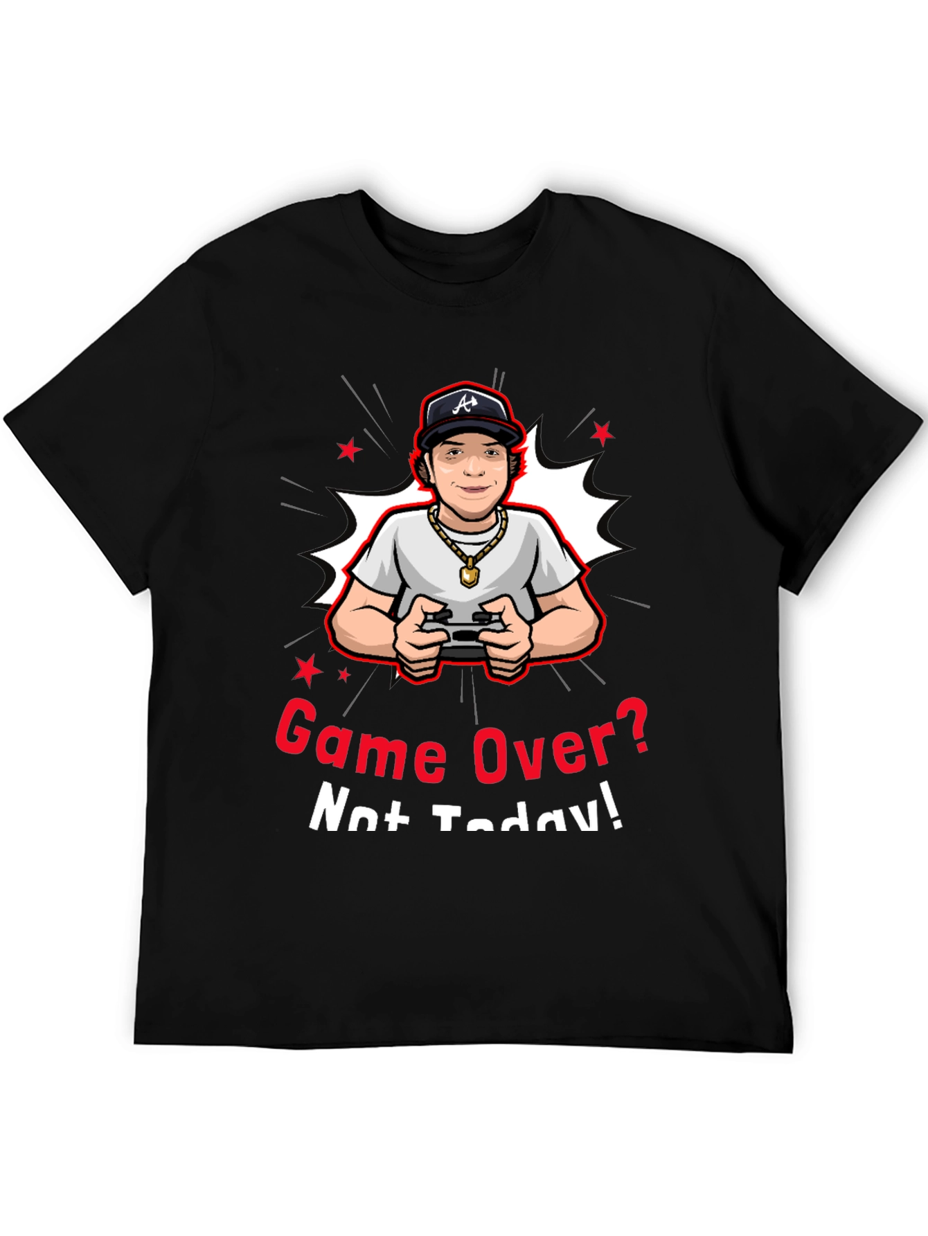 Game Over? Not Today! Graphic Tee