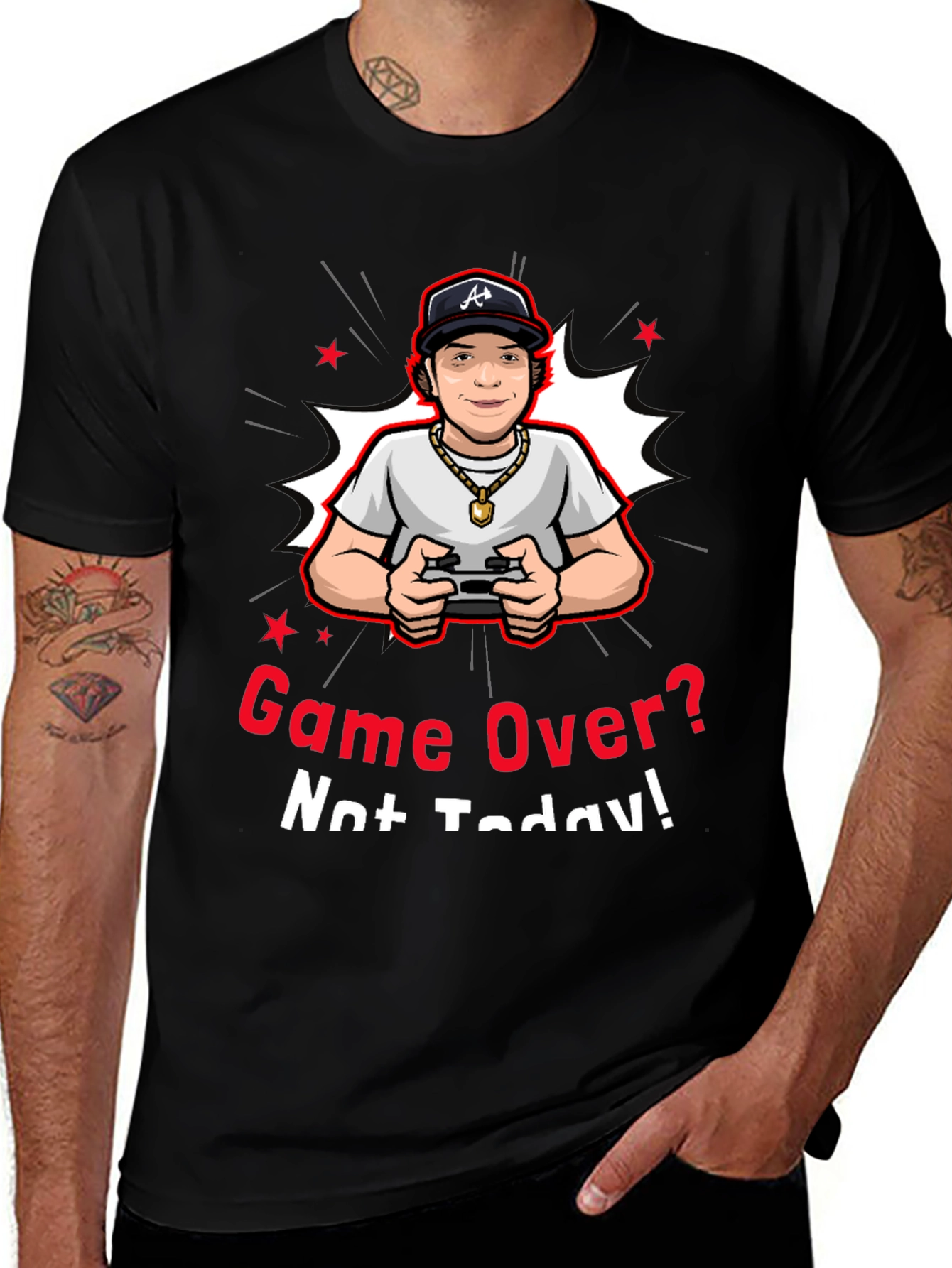 Game Over? Not Today! Graphic Tee