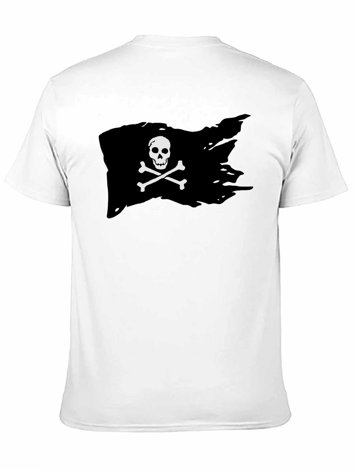 Pirate Flag Graphic T-Shirt - Skull & Crossbones