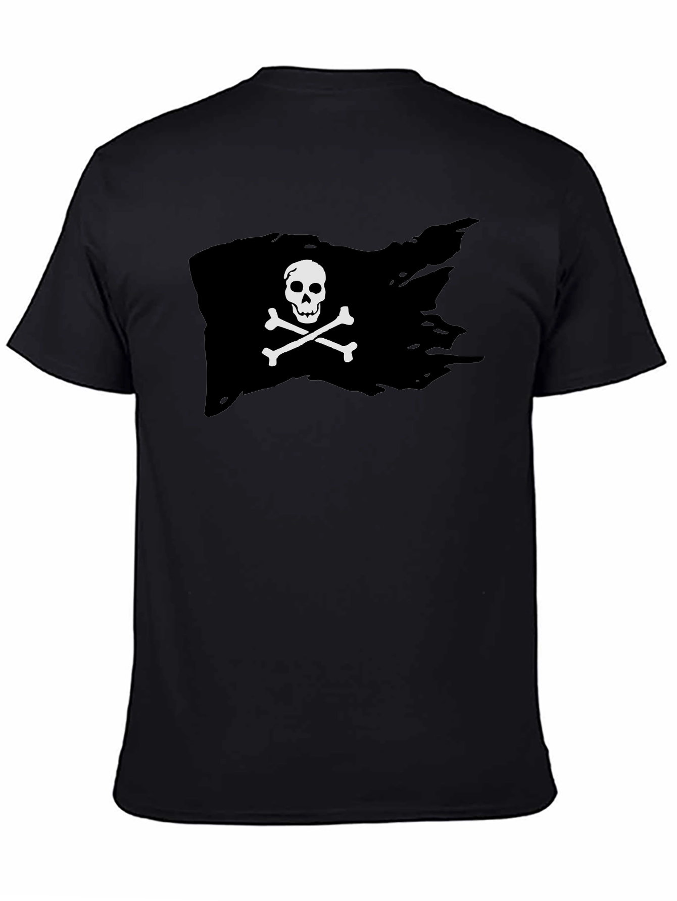 Pirate Flag Graphic T-Shirt - Skull & Crossbones