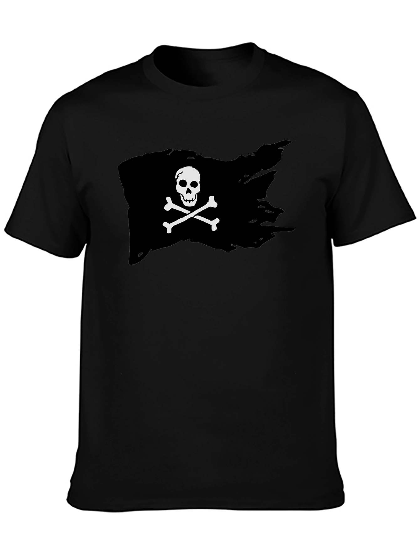 Pirate Flag Graphic T-Shirt - Skull & Crossbones