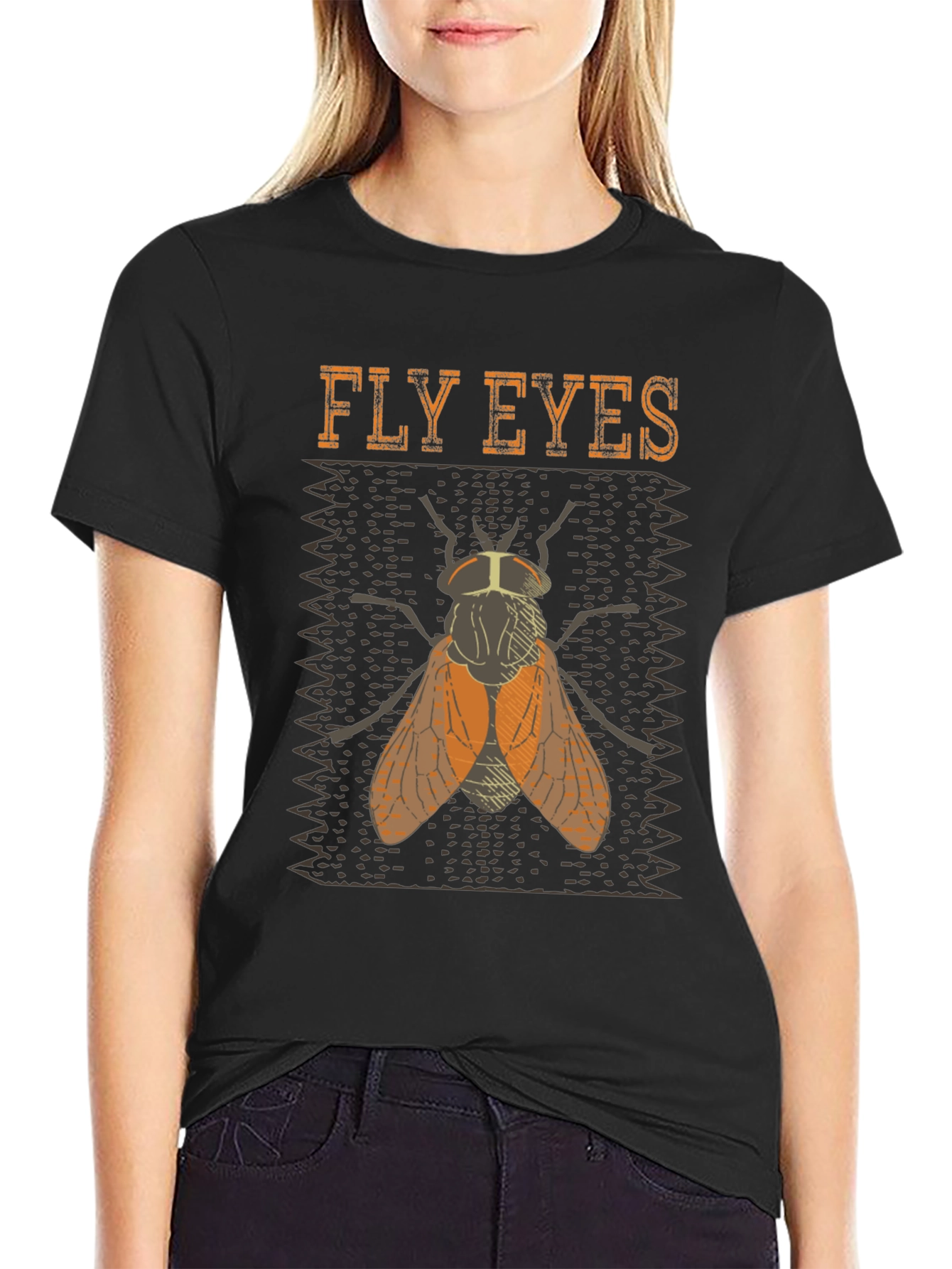Fly Eyes Graphic T-Shirt - Insect Lovers Tee