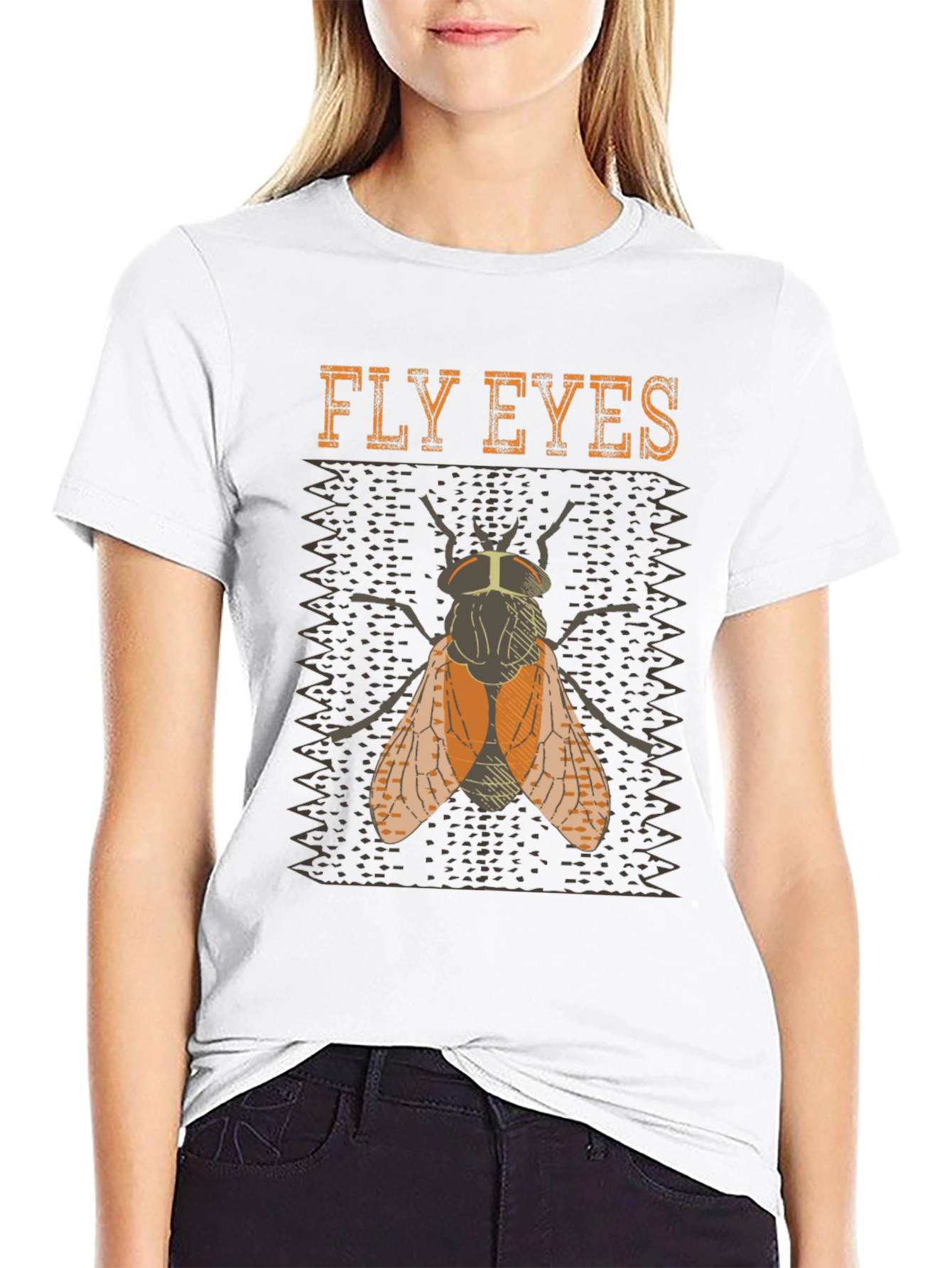 Fly Eyes Graphic T-Shirt - Insect Lovers Tee