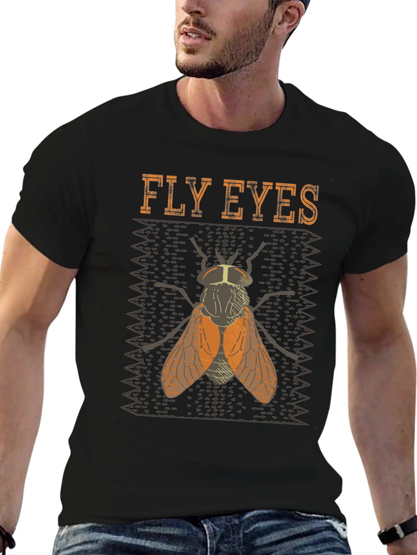 Fly Eyes Graphic T-Shirt - Insect Lovers Tee