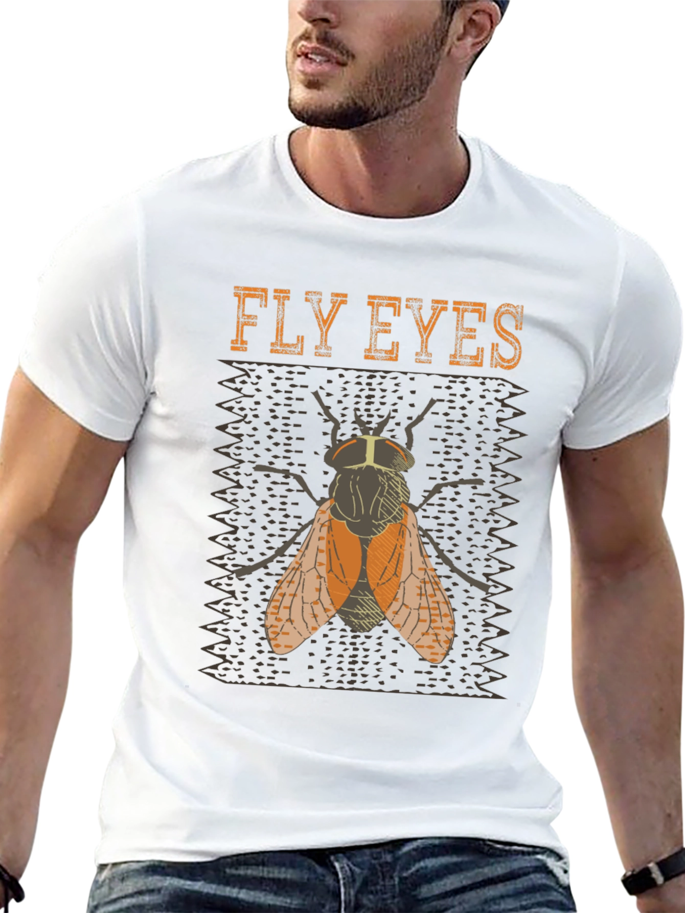 Fly Eyes Graphic T-Shirt - Insect Lovers Tee