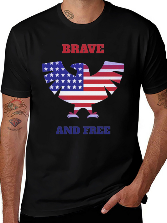 American Eagle Brave and Free Graphic T-Shirt