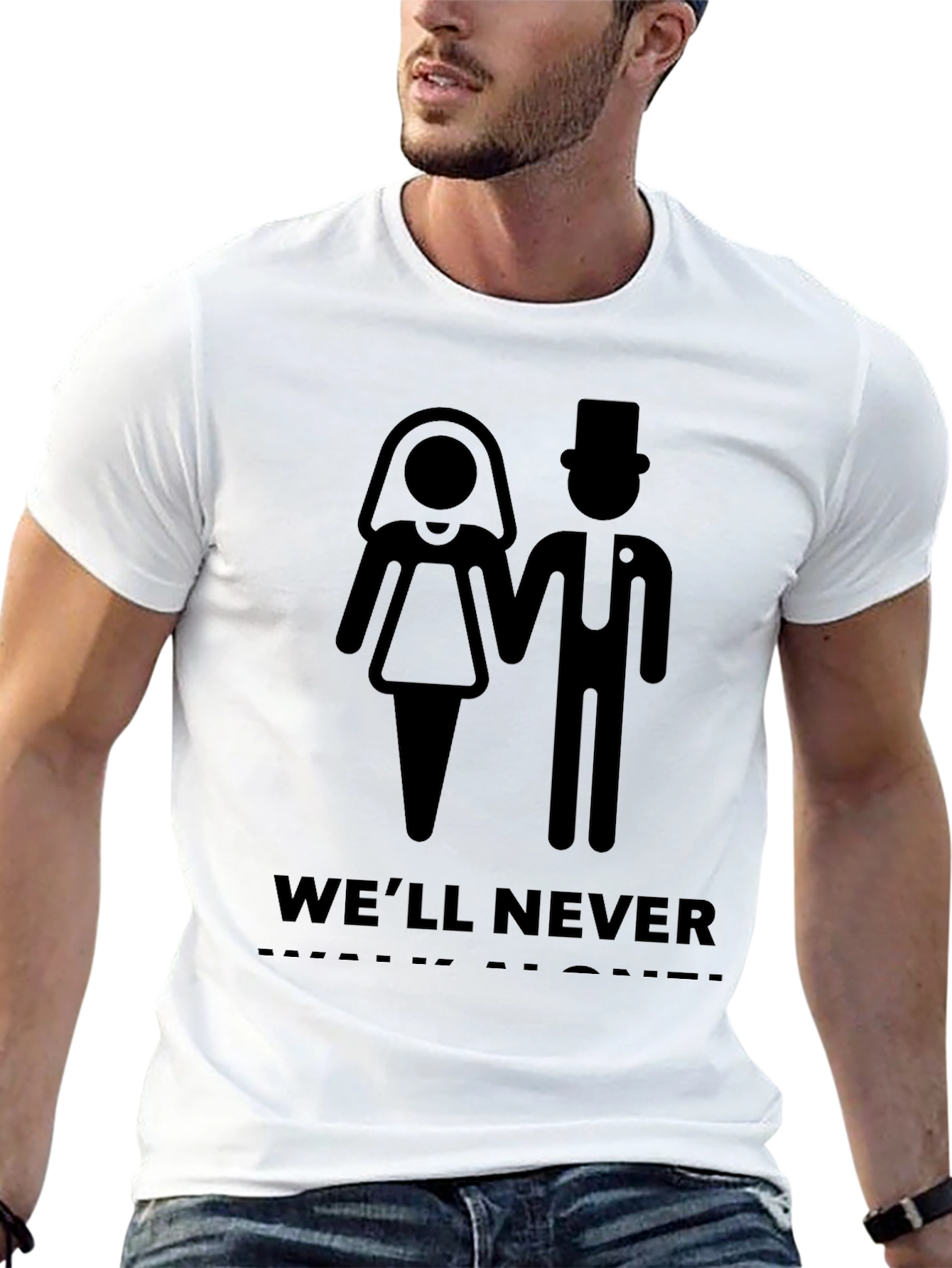 Bride and Groom Couple T-Shirt