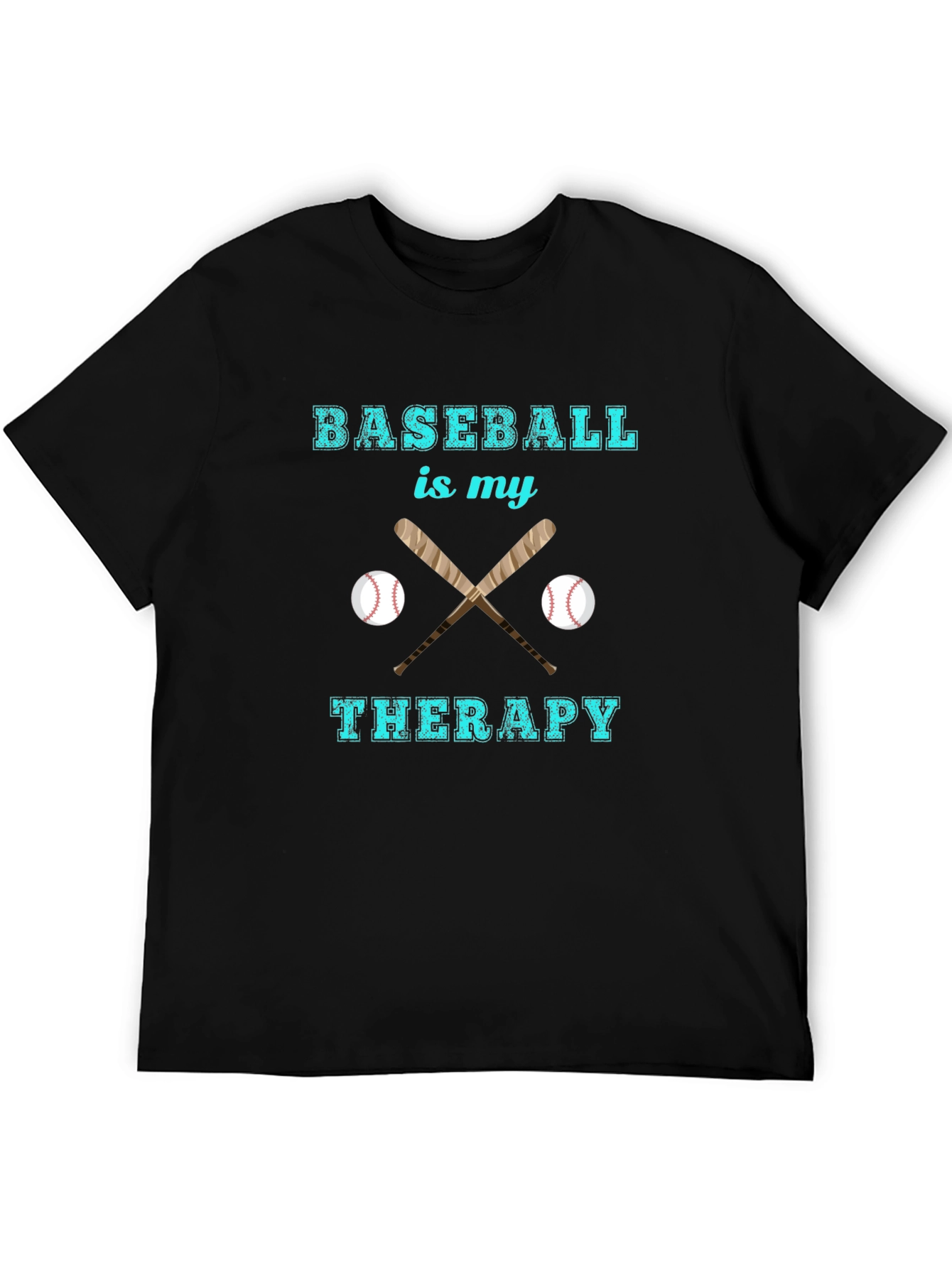 Baseball is My Therapy T-Shirt