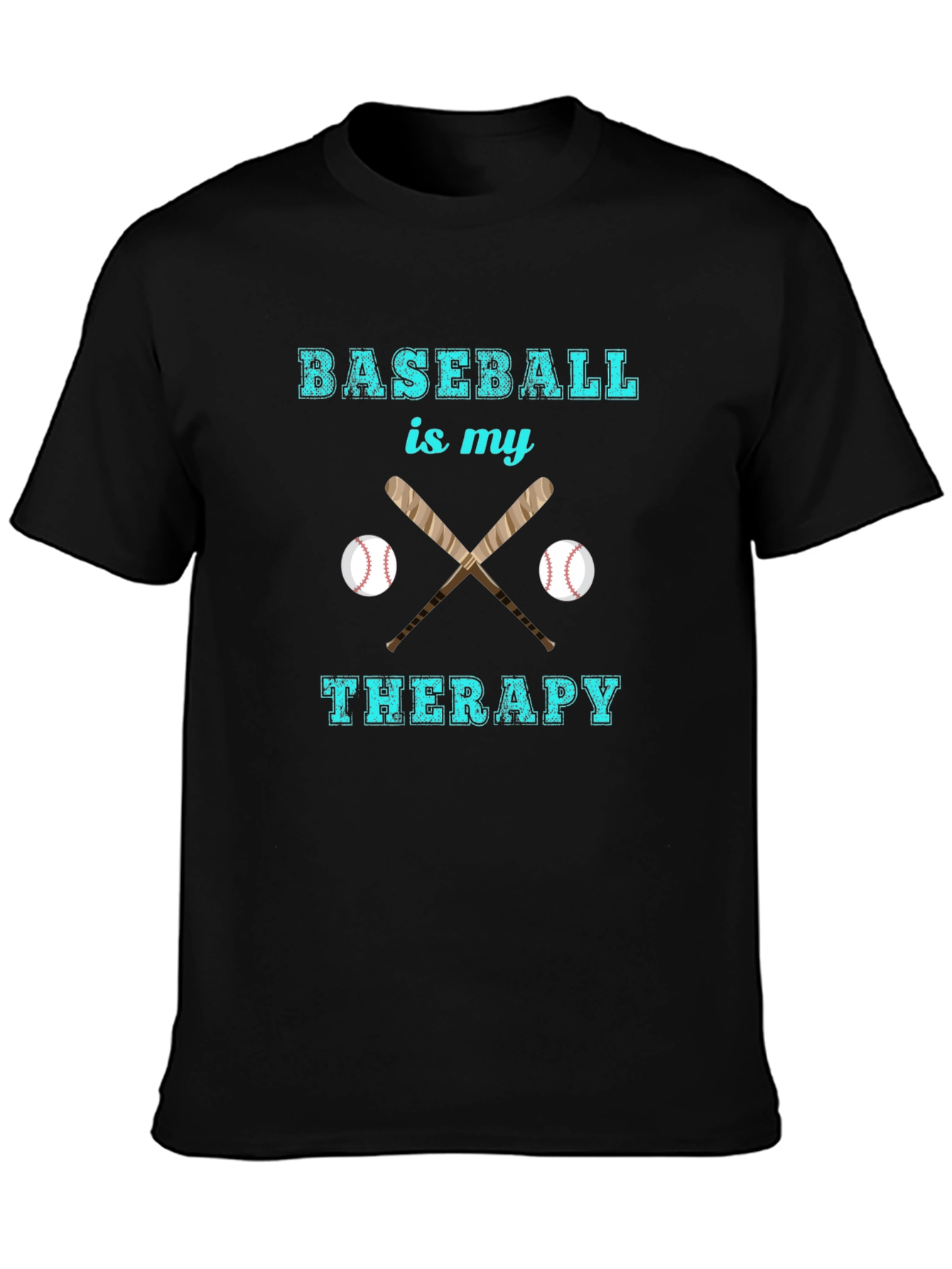 Baseball is My Therapy T-Shirt