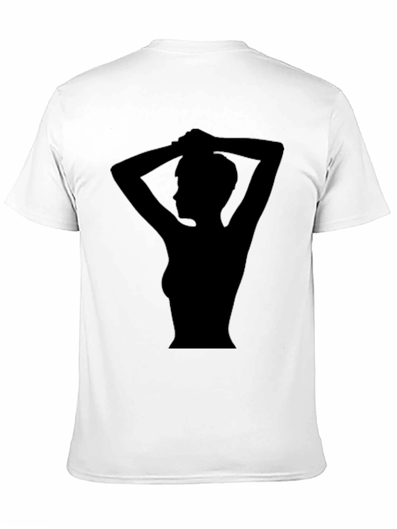 Silhouette Graphic Tee - Stylish Black T-Shirt