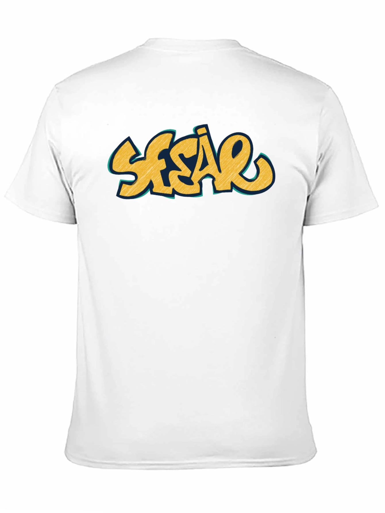 Sesão Black Graphic Tee - Casual Streetwear Style