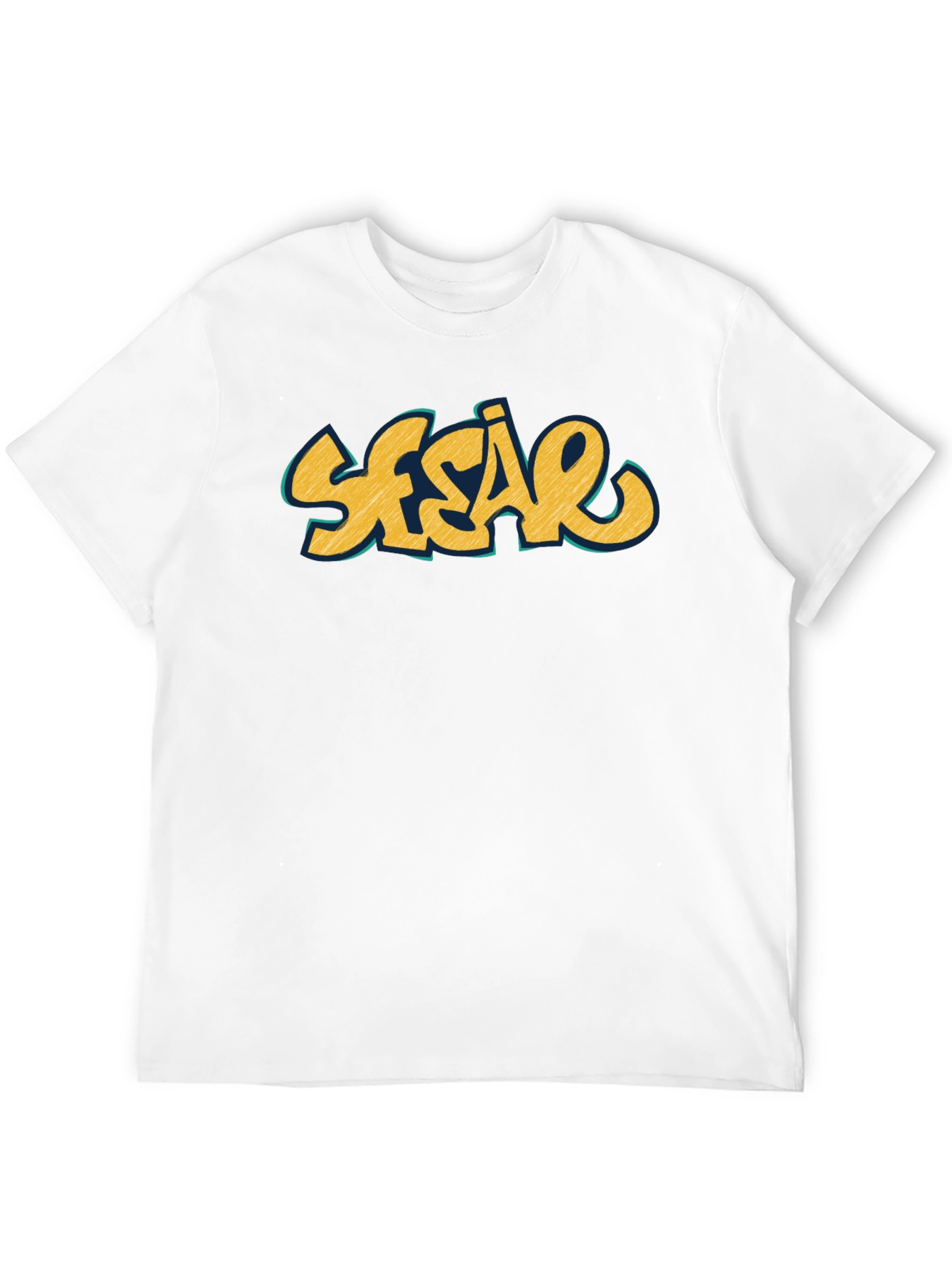 Sesão Black Graphic Tee - Casual Streetwear Style