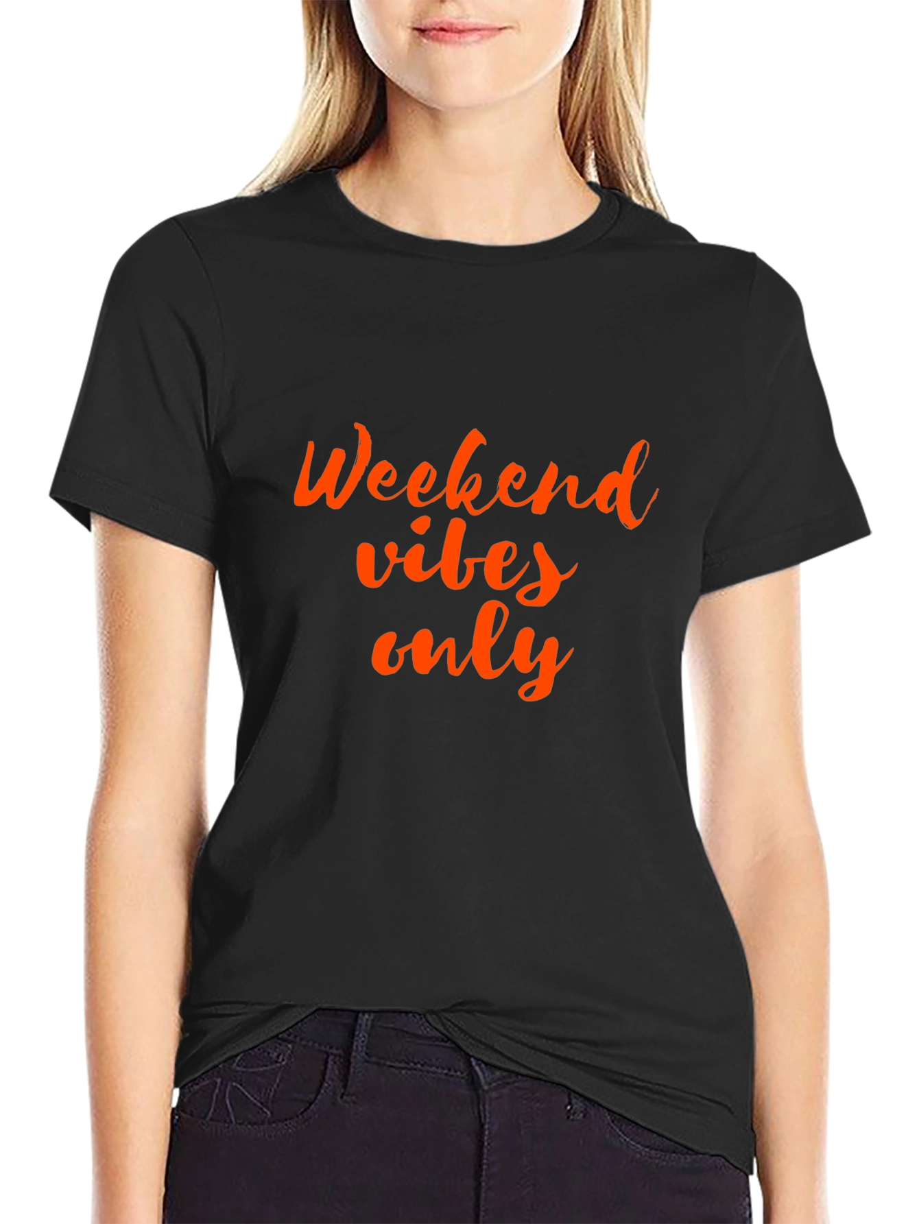 Weekend Vibes Only Graphic T-Shirt