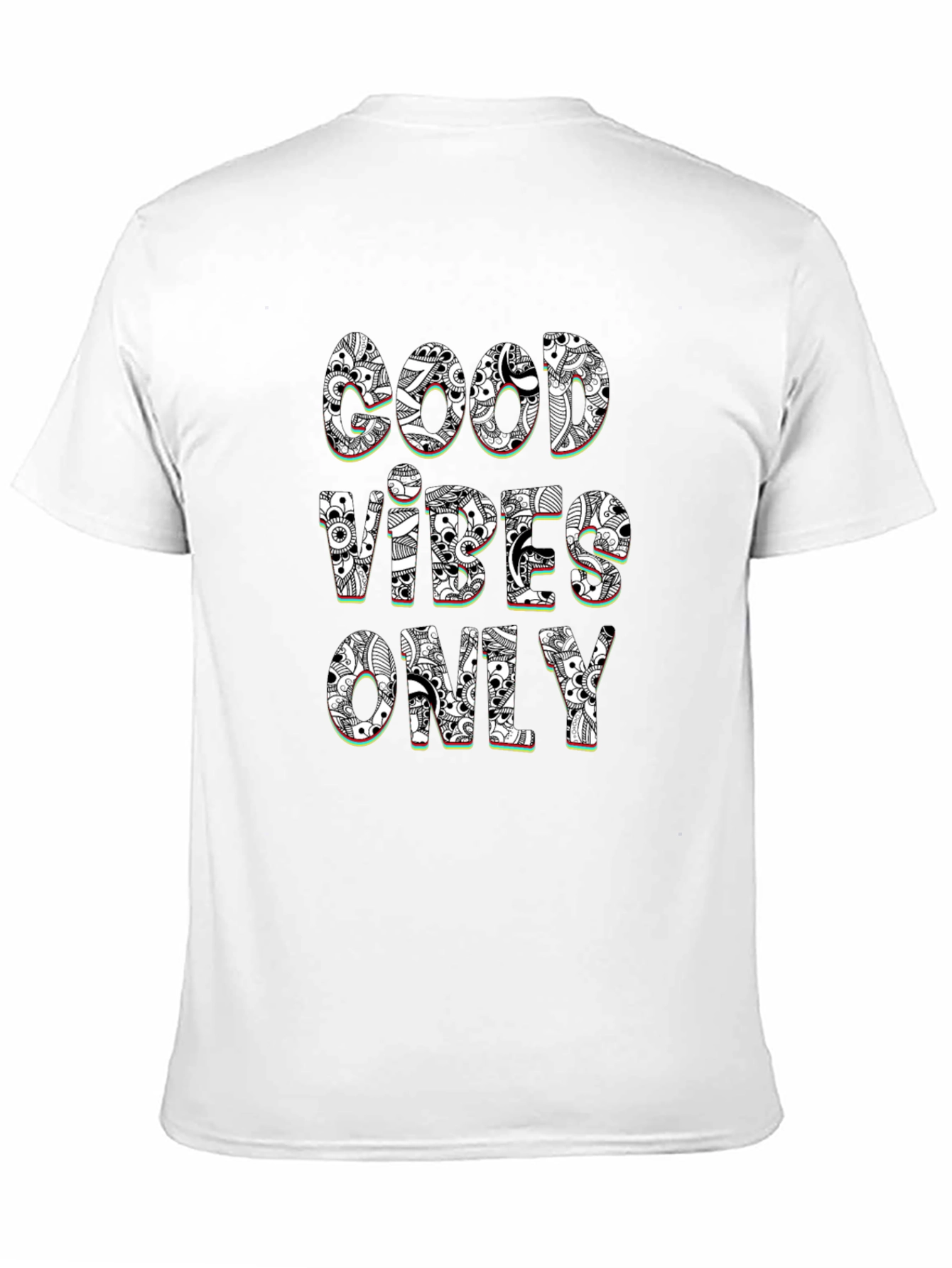 Good Vibes Only Graphic Tee - Stylish Black T-Shirt