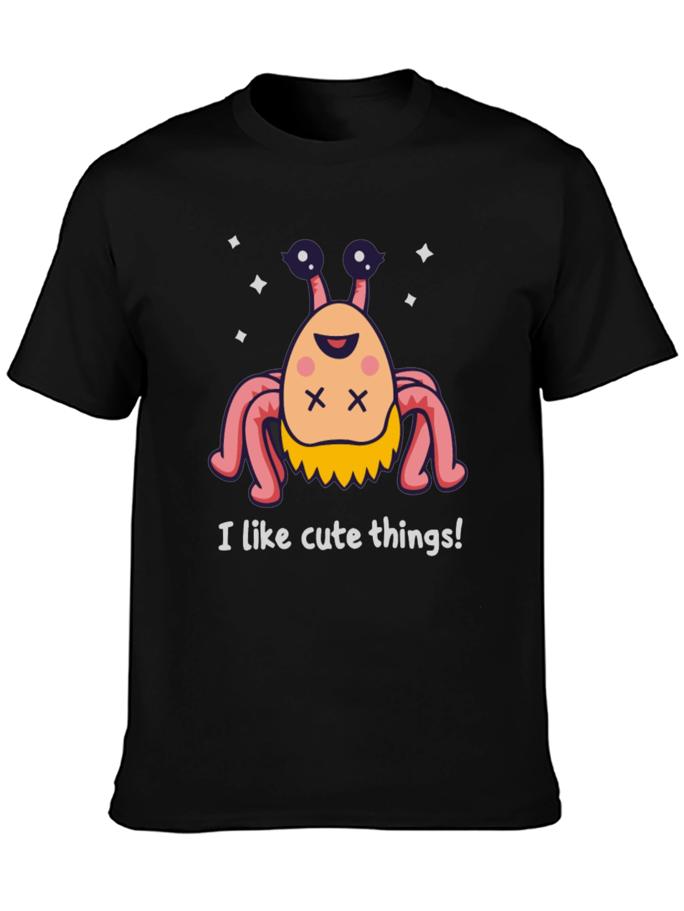 Cute Hermit Crab T-Shirt - I Like Cute Things!