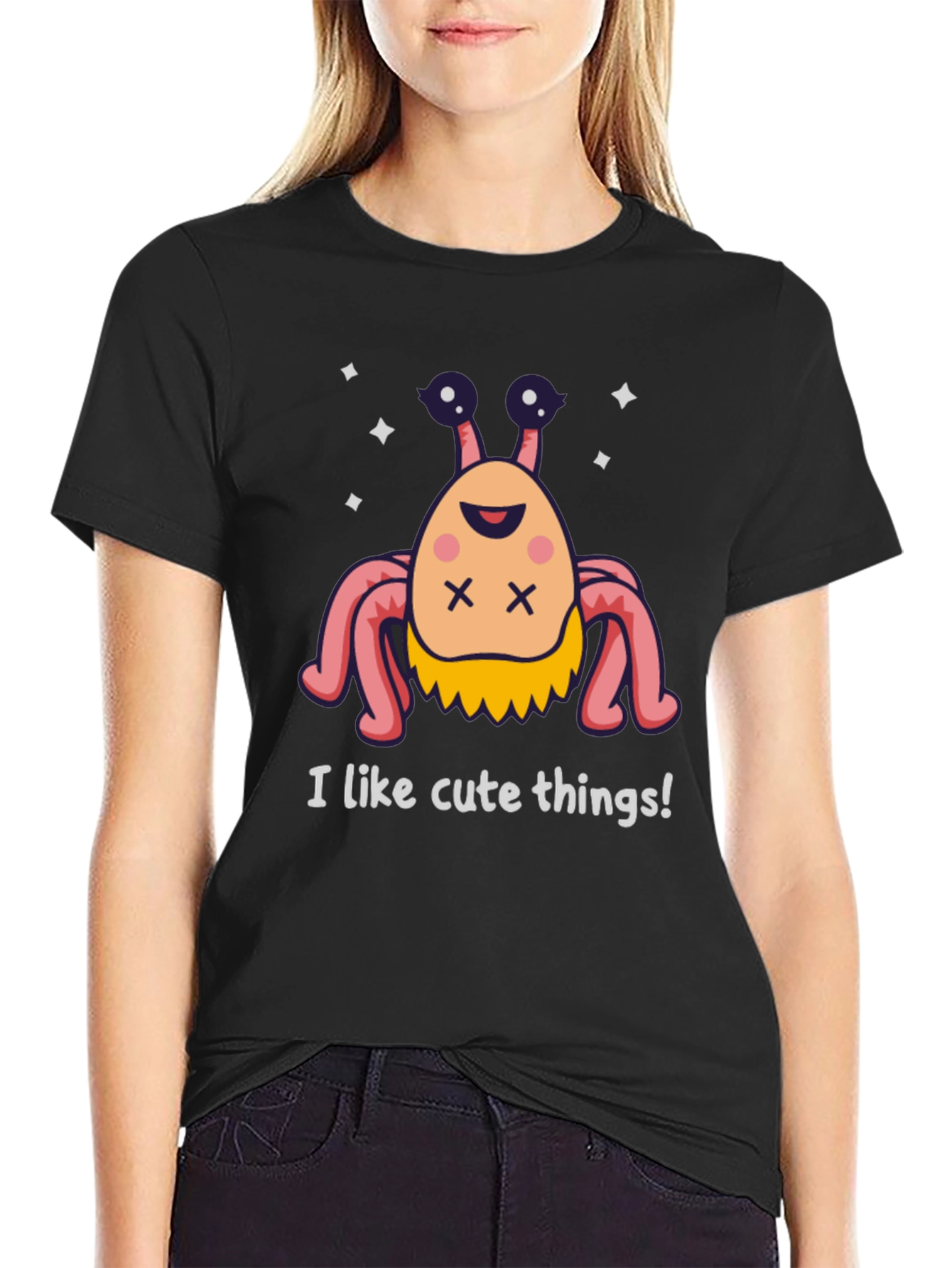 Cute Hermit Crab T-Shirt - I Like Cute Things!