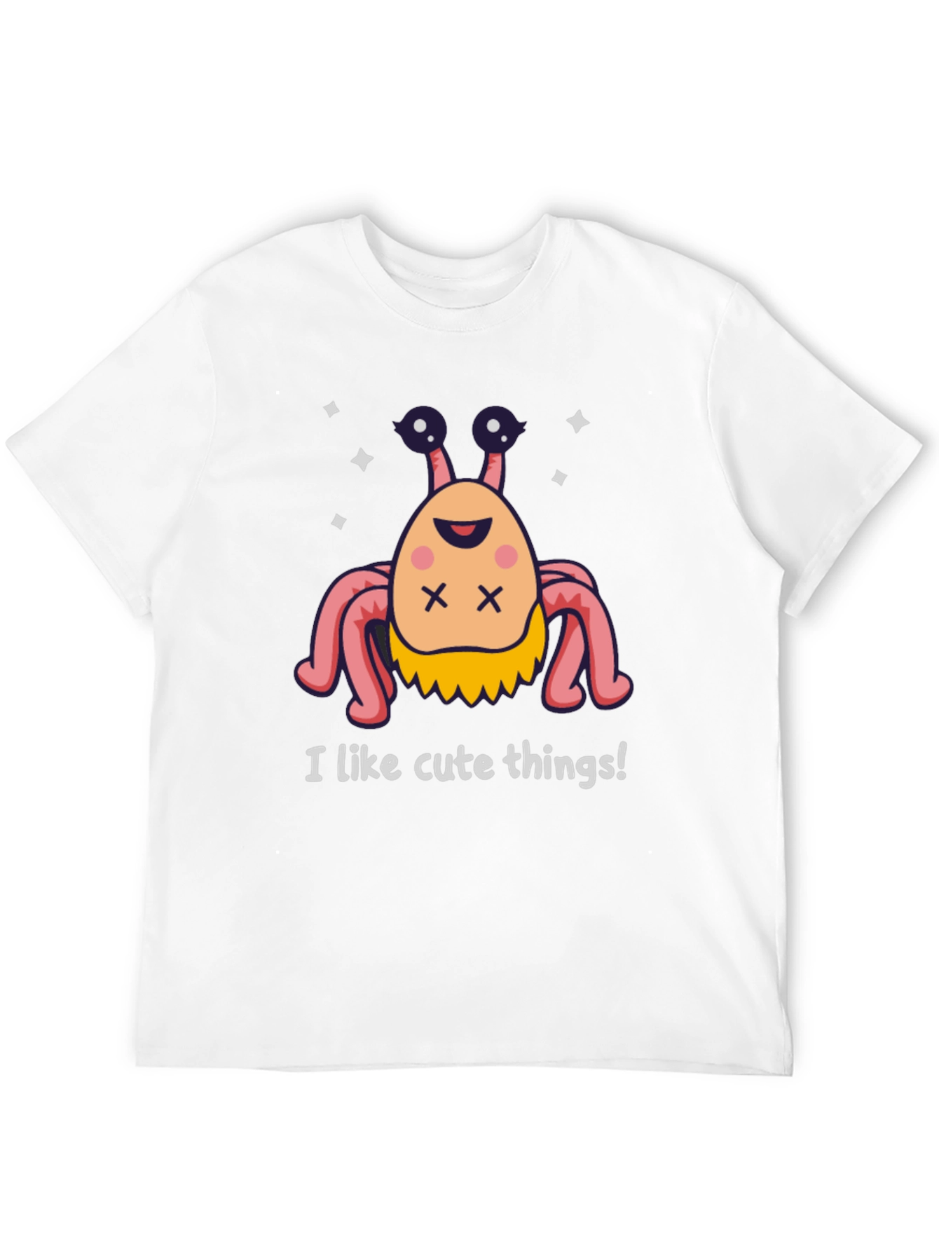 Cute Hermit Crab T-Shirt - I Like Cute Things!
