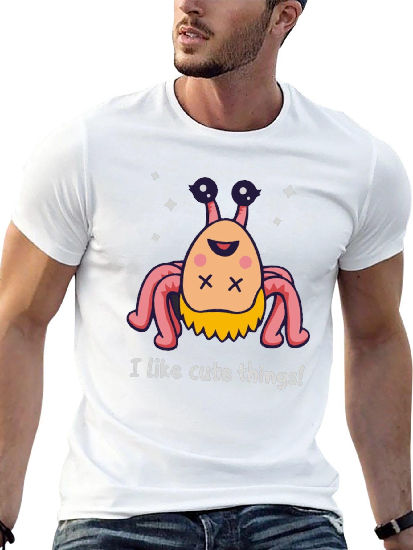 Cute Hermit Crab T-Shirt - I Like Cute Things!