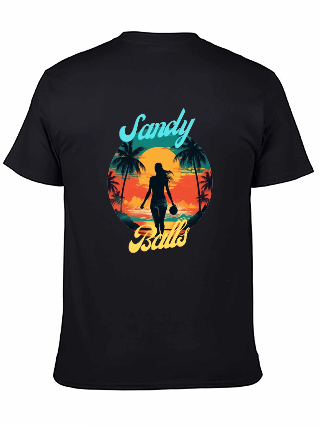 Sandy Balls T-Shirt | Beach Sun Tropical
