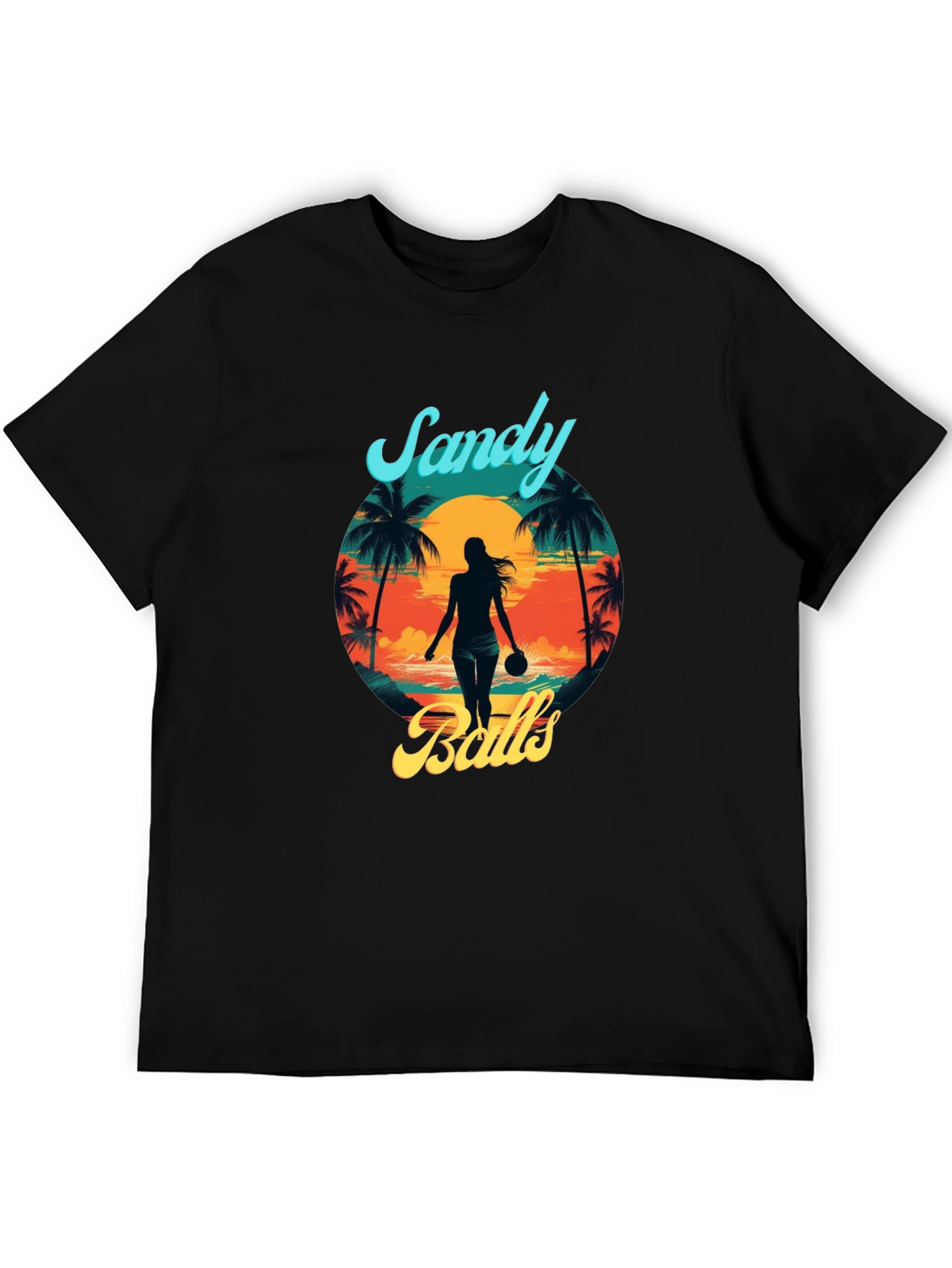 Sandy Balls T-Shirt | Beach Sun Tropical