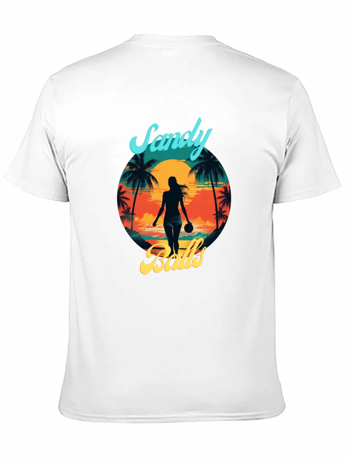 Sandy Balls T-Shirt | Beach Sun Tropical