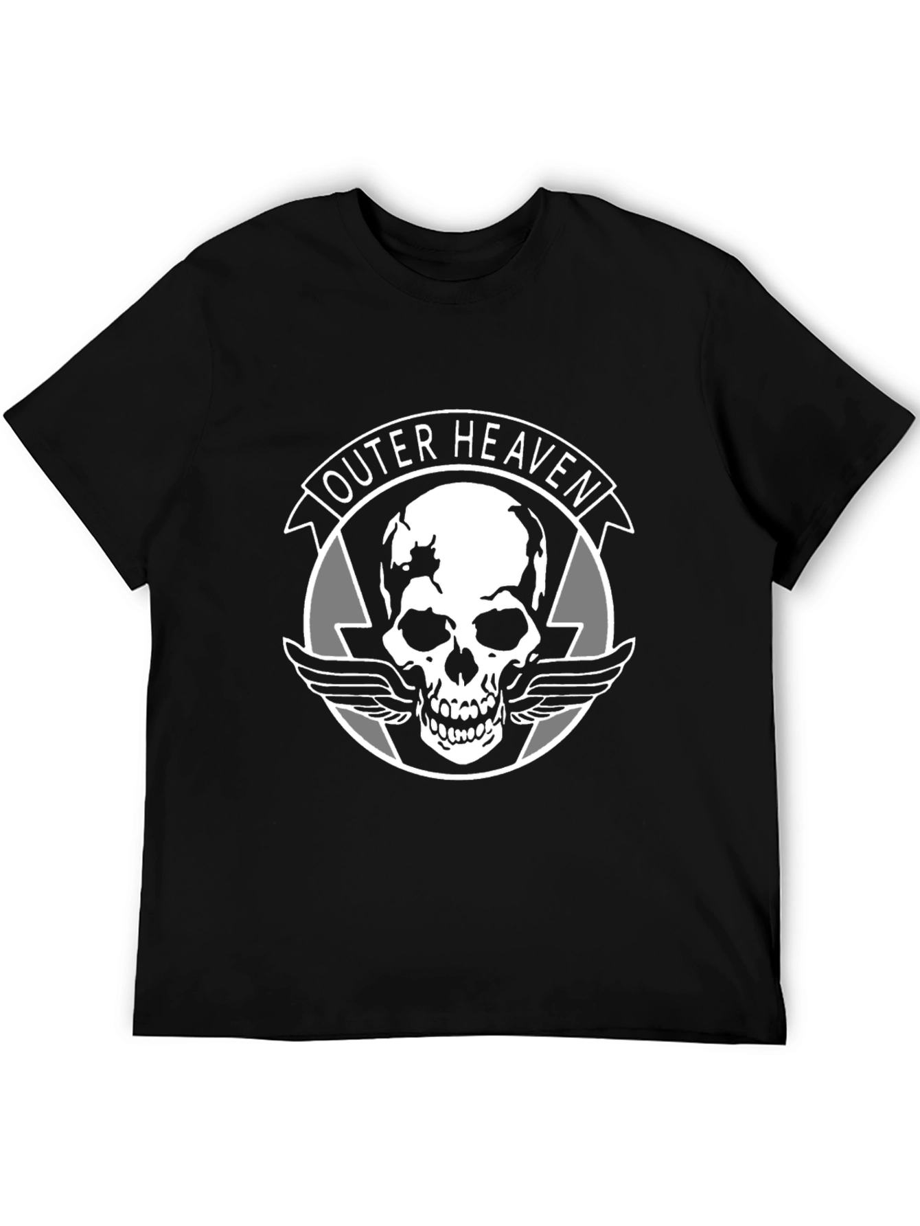 Outer Heaven Graphic T-Shirt: Classic Gamer Style