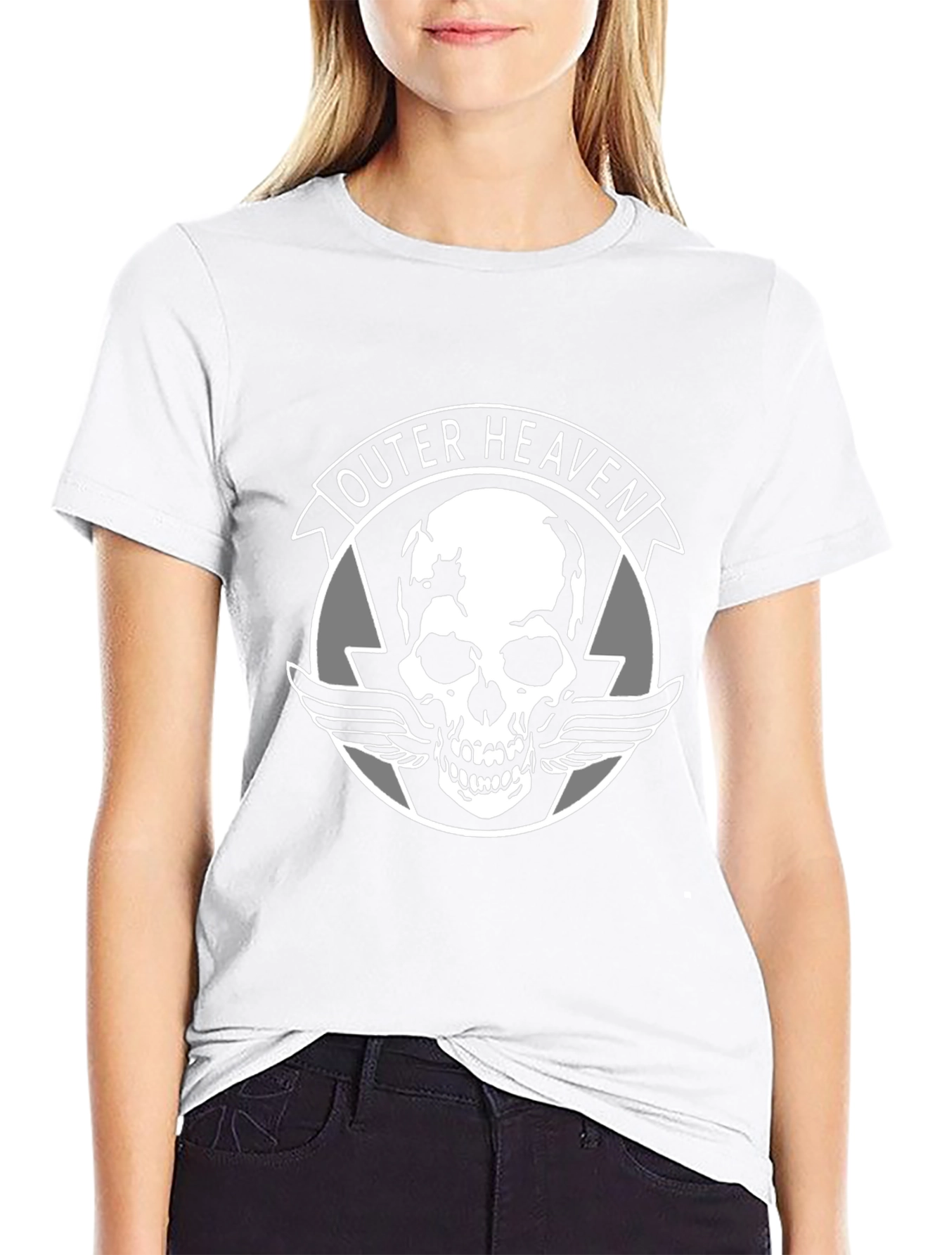 Outer Heaven Graphic T-Shirt: Classic Gamer Style