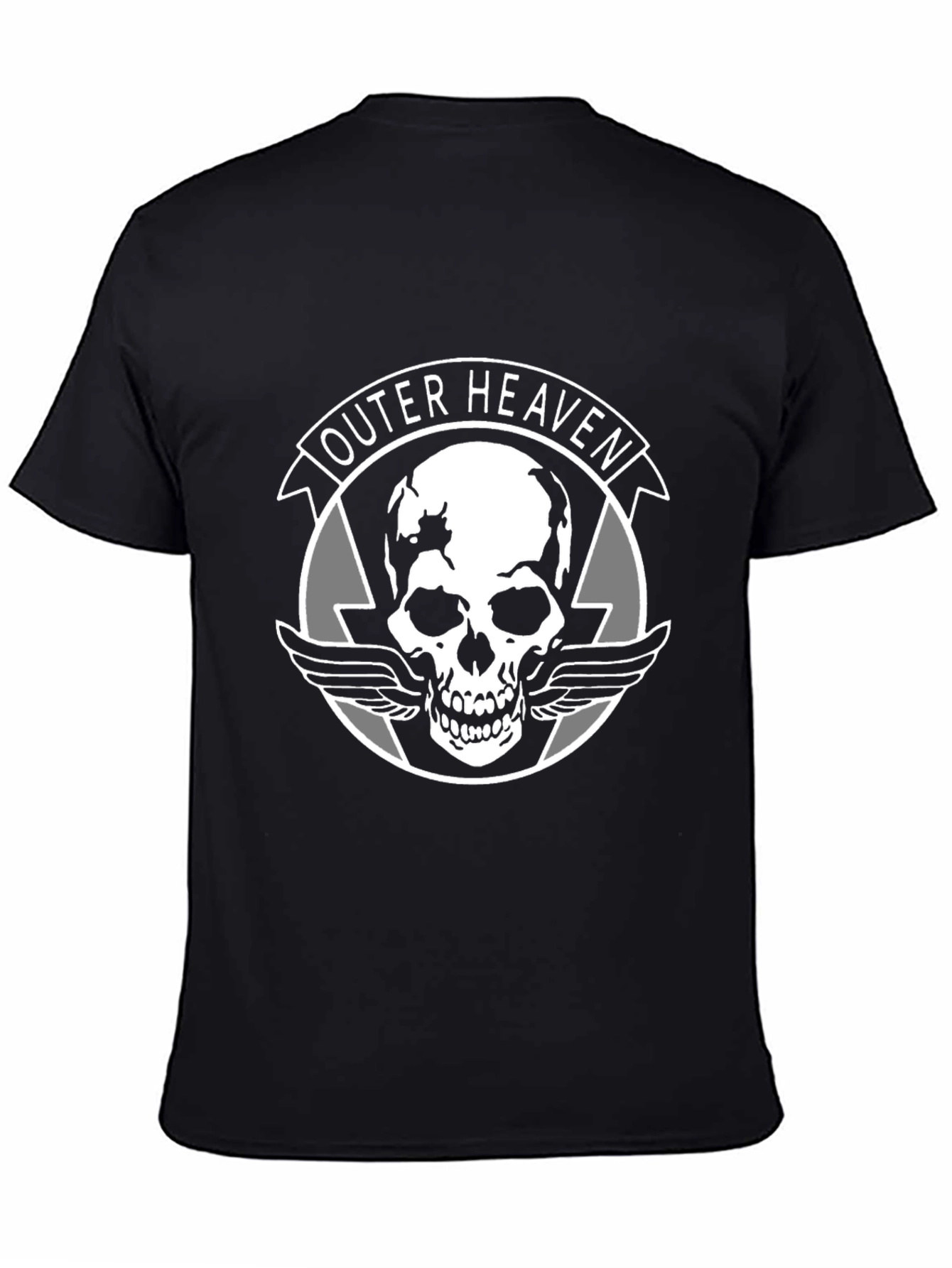 Outer Heaven Graphic T-Shirt: Classic Gamer Style