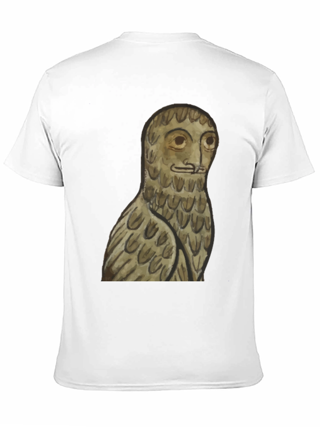 Unique Owl T-Shirt: Medieval Style Graphic Tee