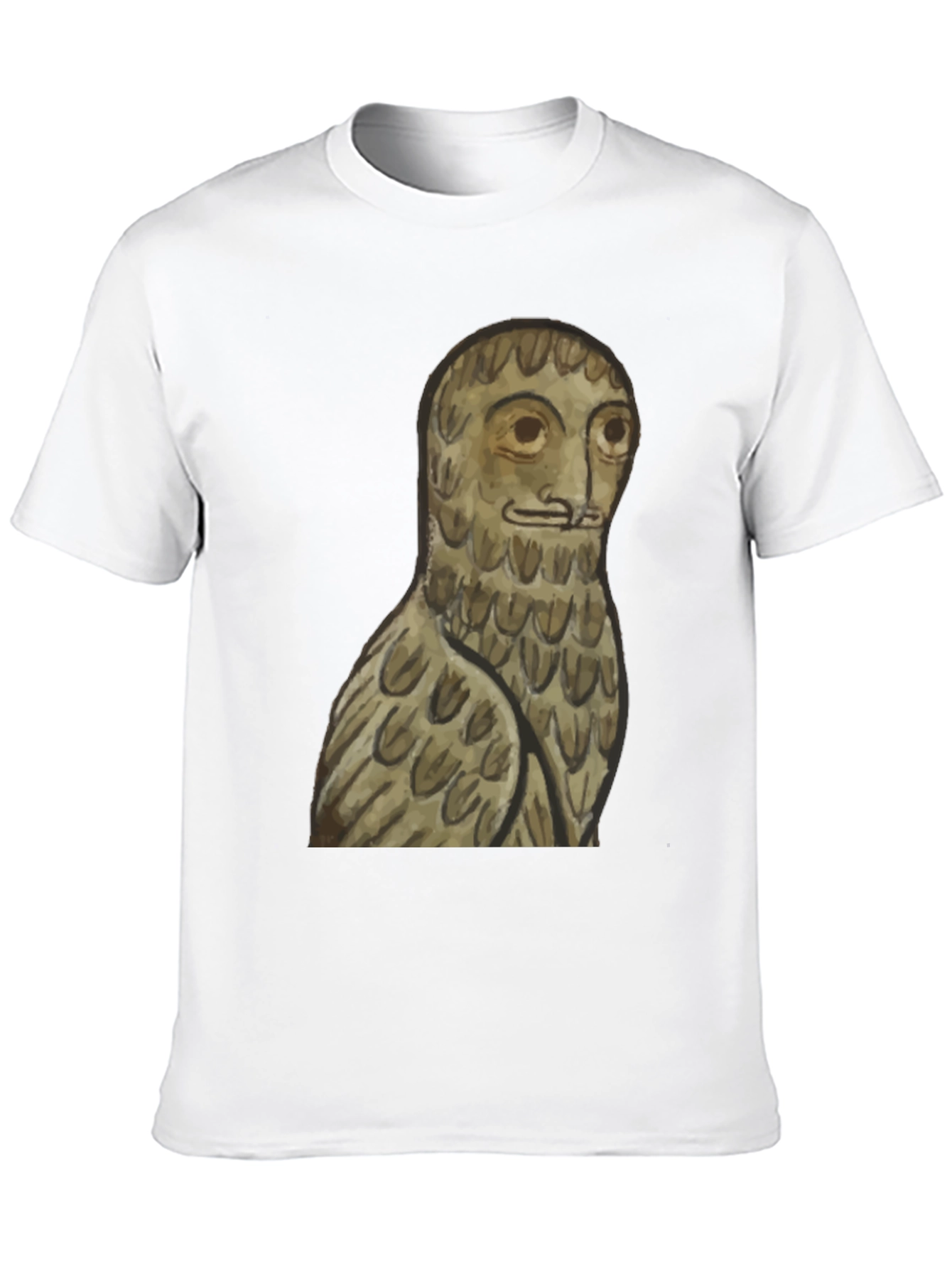 Unique Owl T-Shirt: Medieval Style Graphic Tee