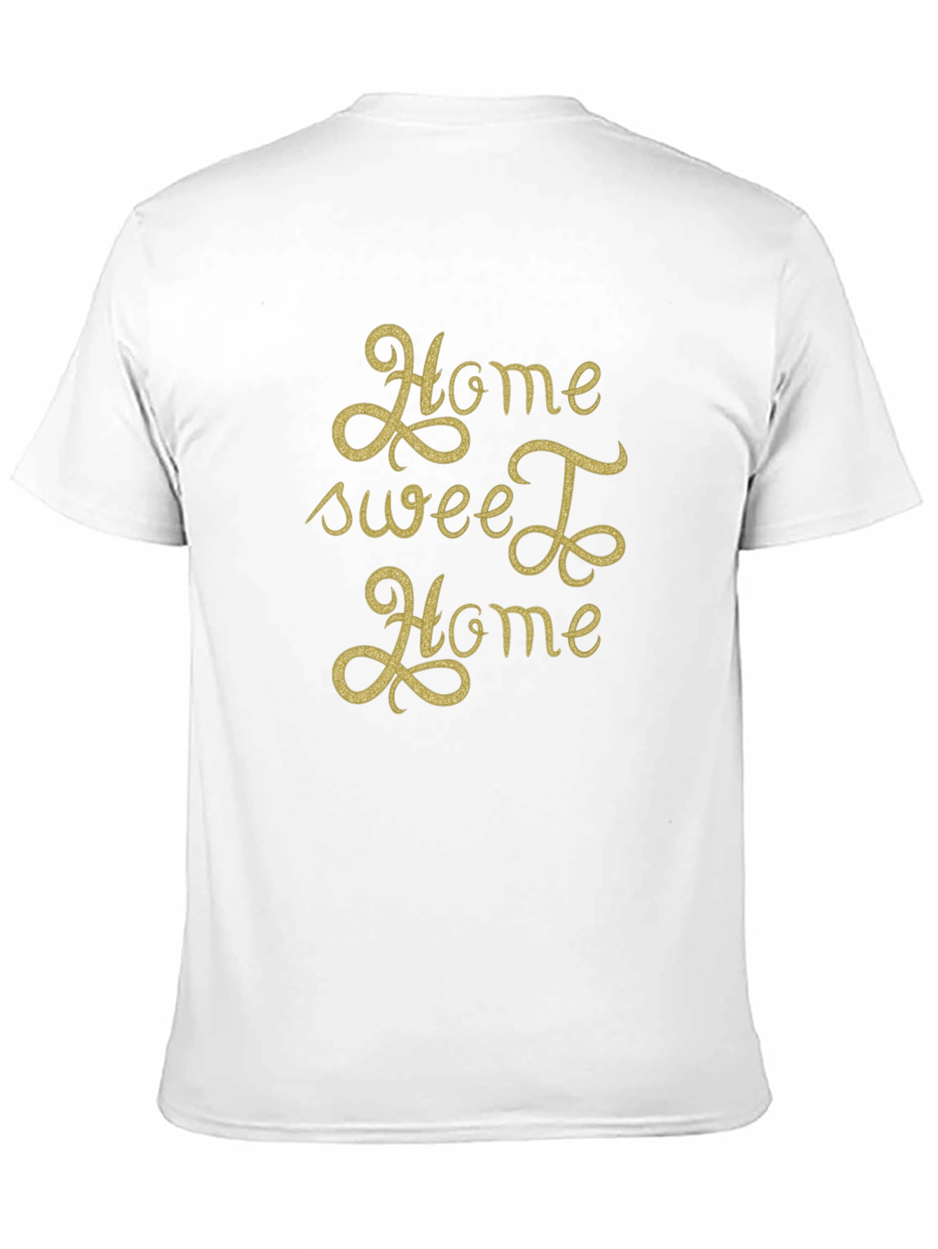 Home Sweet Home Graphic Tee - Black Cotton Shirt