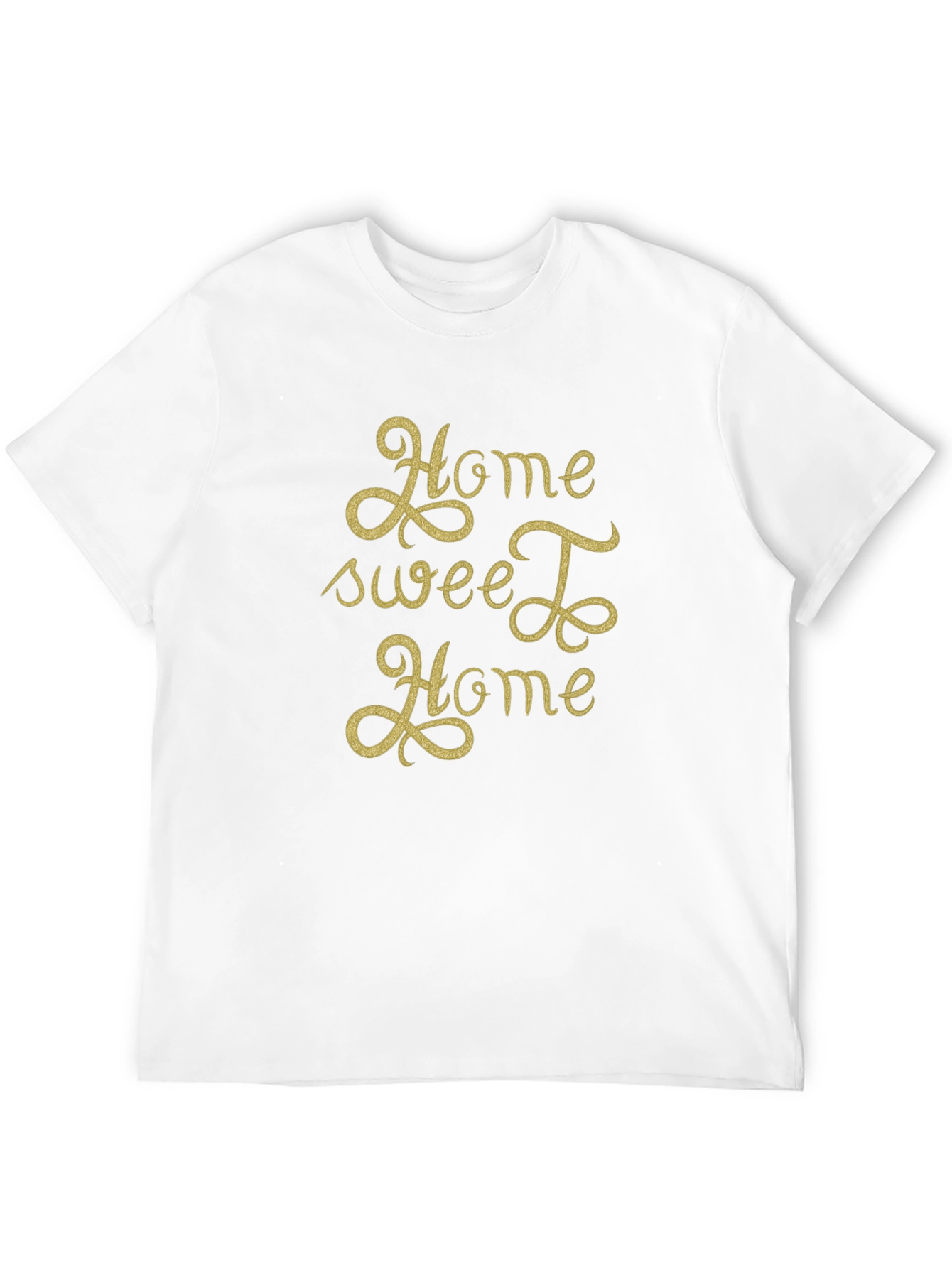 Home Sweet Home Graphic Tee - Black Cotton Shirt