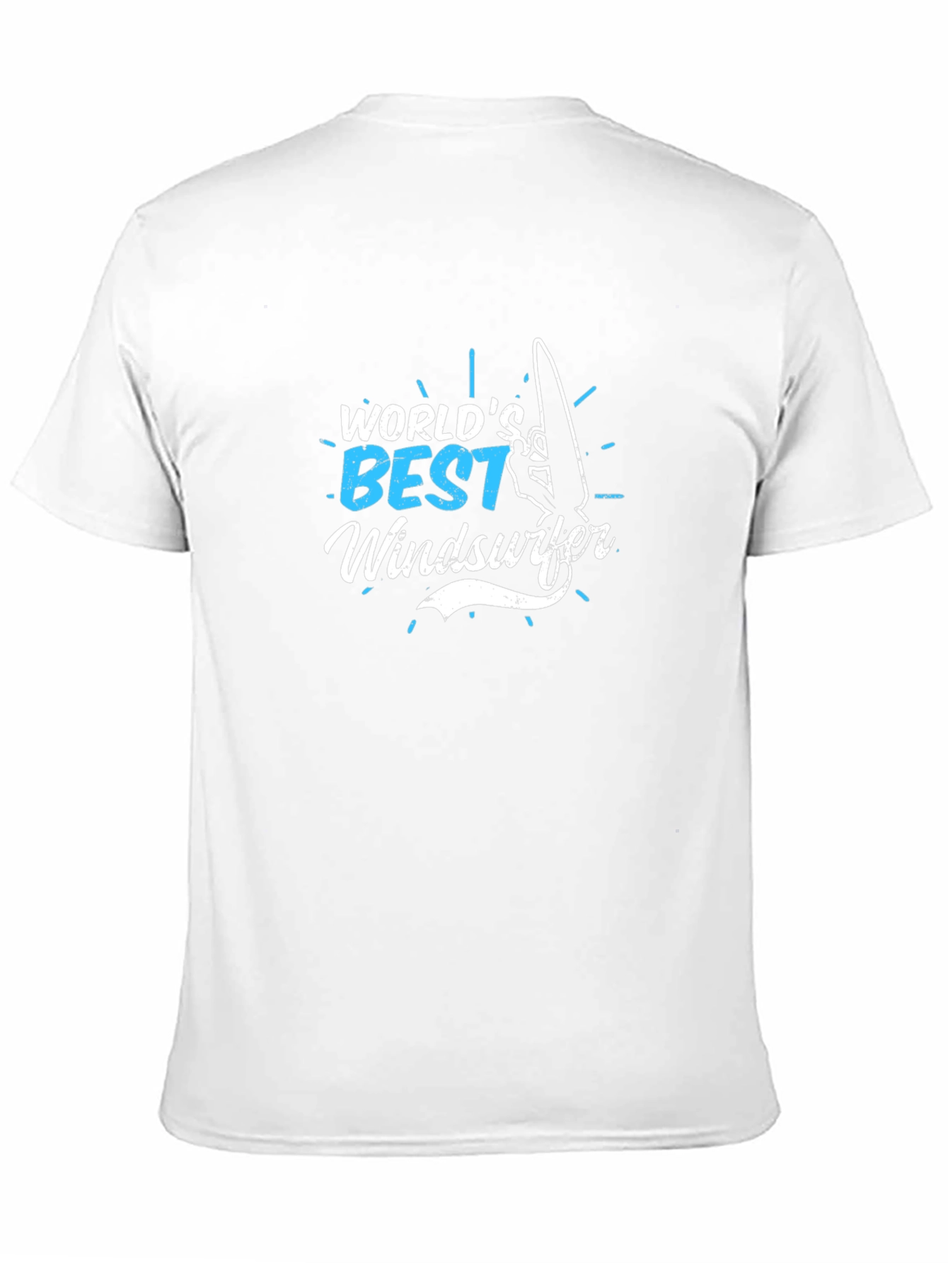 Worlds Best Windsurfer Black T-Shirt