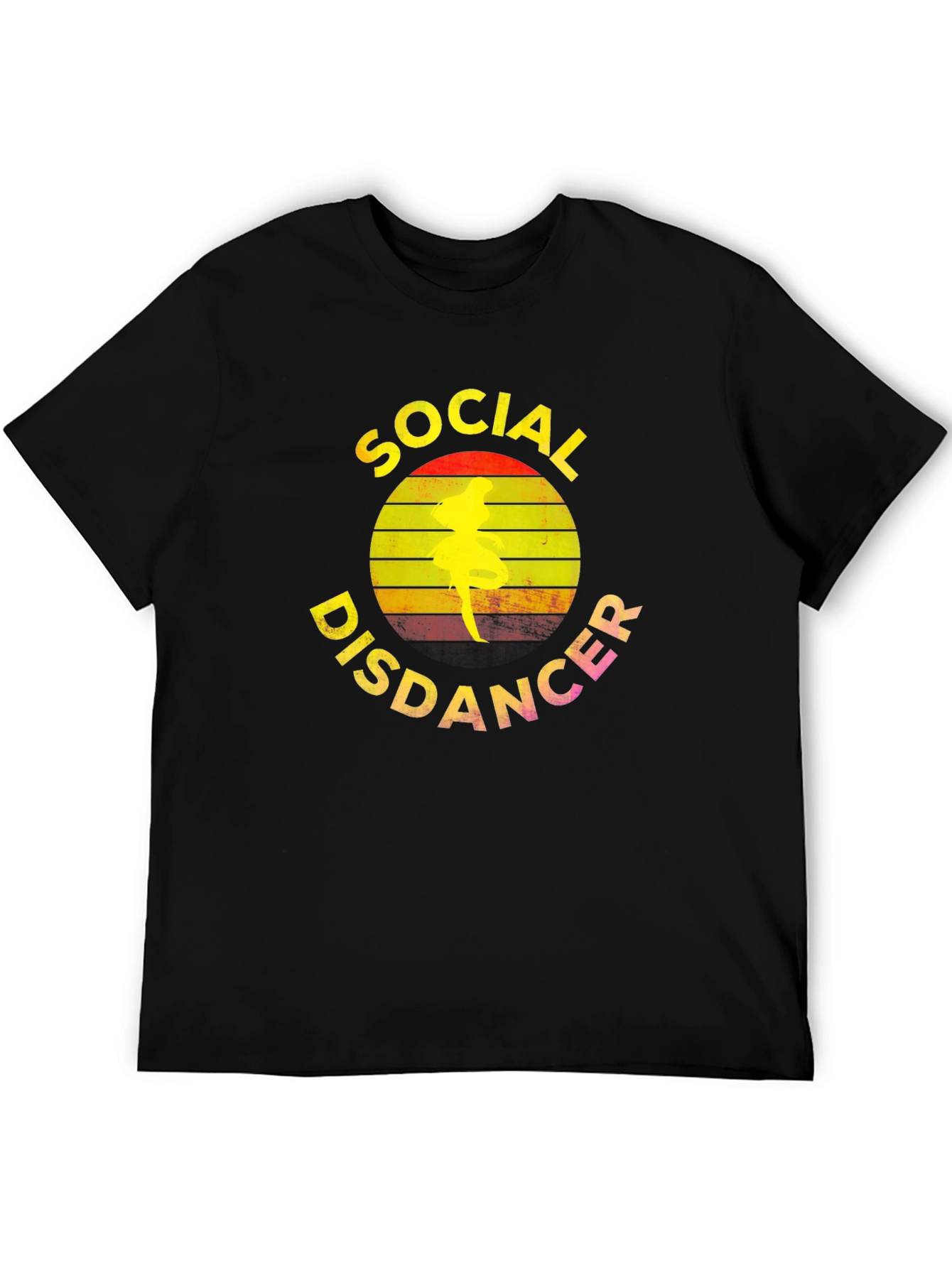 Social Disdancer T-Shirt - Retro Dancer Tee